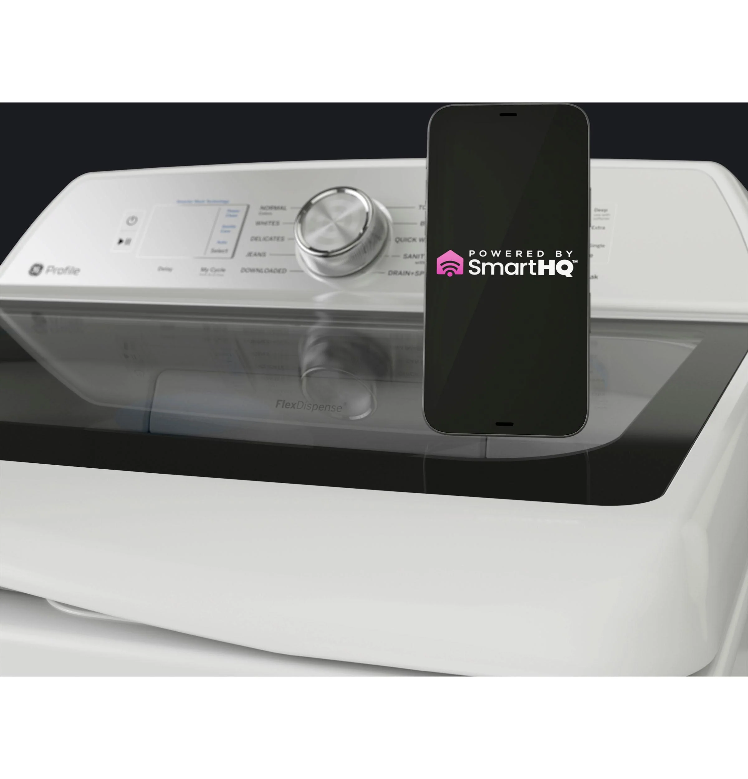PTW600BSRWS GE Profile™ ENERGY STAR® 5.0 cu. ft. Capacity Washer with Smarter Wash Technology and FlexDispense™ - Image 34