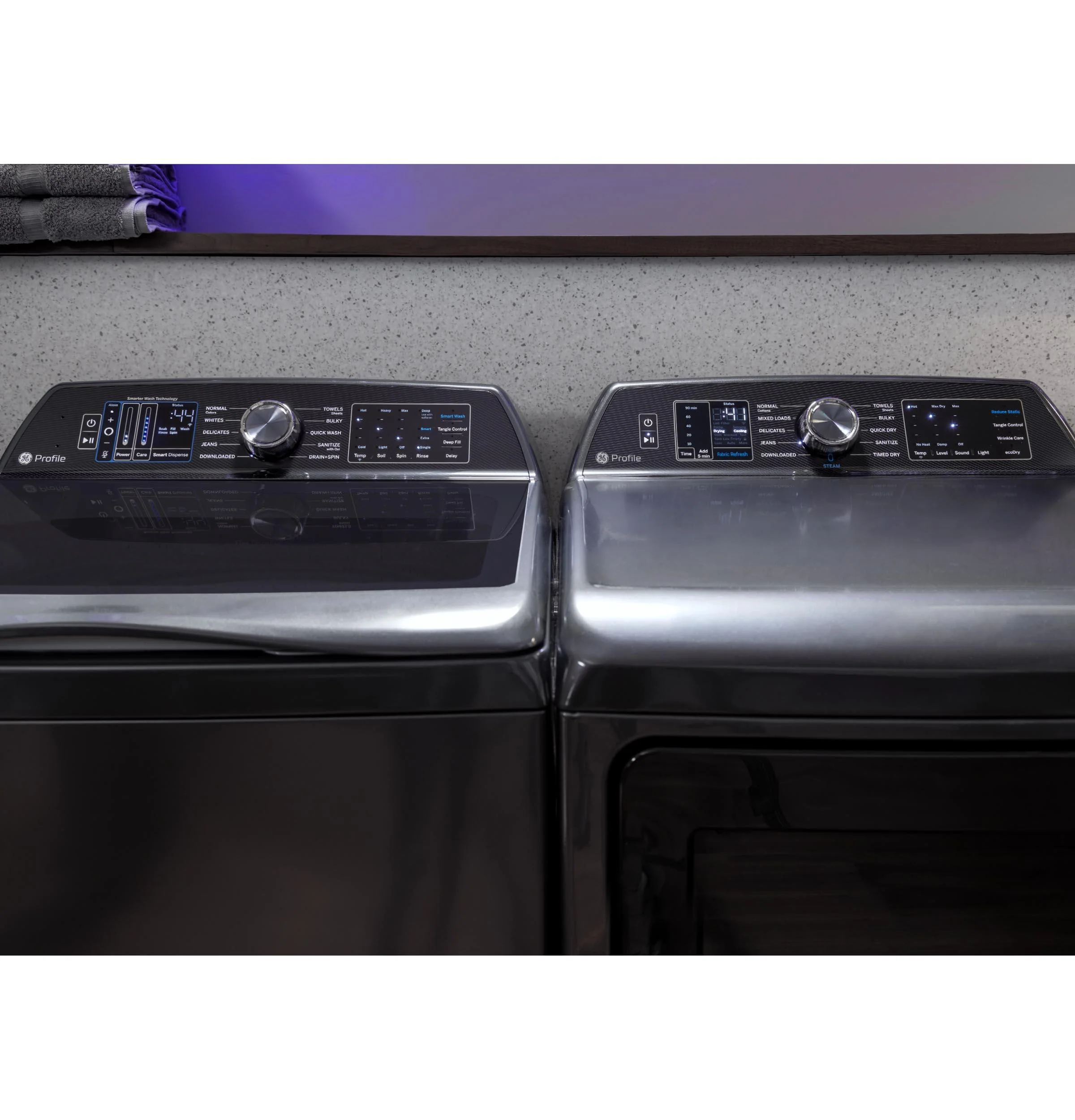 PTW900BPTDG GE Profile™ ENERGY STAR® 5.4 cu. ft. Capacity Washer with Smarter Wash Technology and FlexDispense™ - Image 35