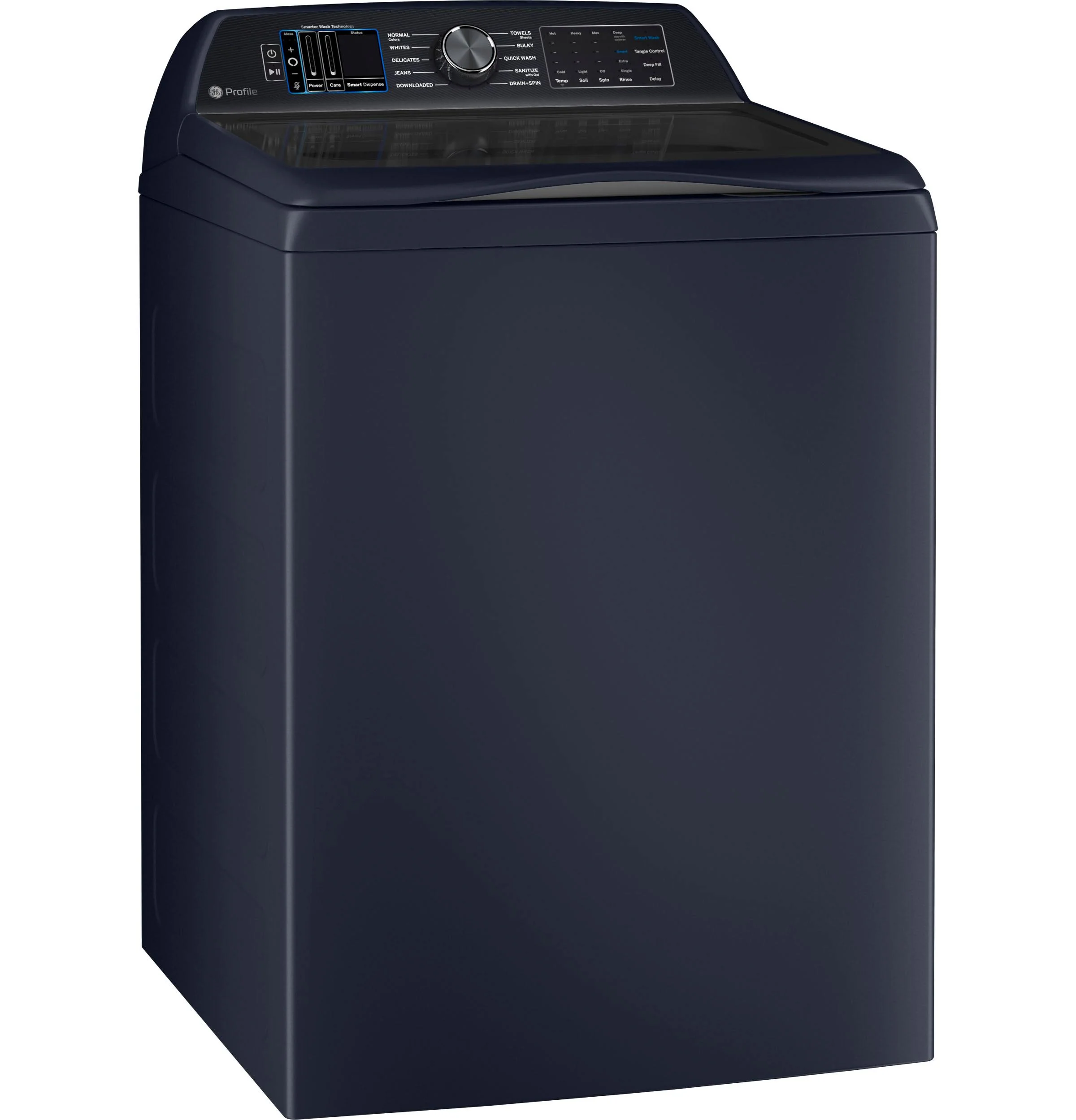 PTW905BPTRS GE Profile™ ENERGY STAR® 5.3 cu. ft. Capacity Washer with Smarter Wash Technology and FlexDispense™ - Image 2
