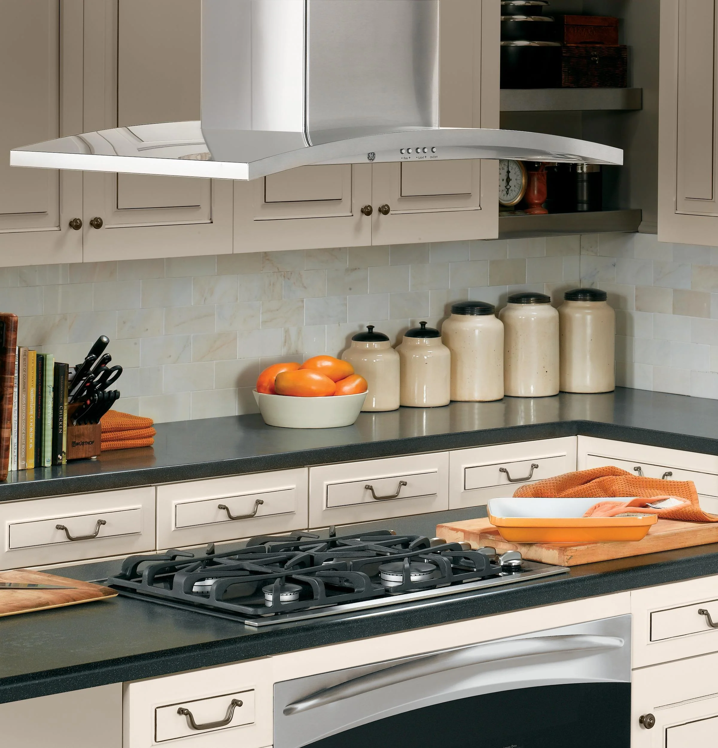 GE Profile™ 36" Island-Mount Chimney Hood - Image 6