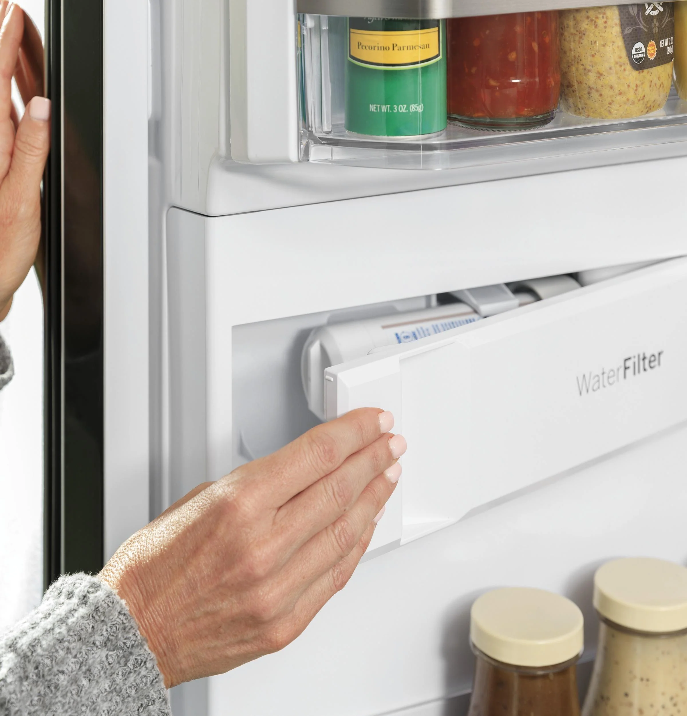 PVD28BYNFS GE Profile™ ENERGY STAR® 27.9 Cu. Ft. Smart Fingerprint Resistant 4-Door French-Door Refrigerator with Door In Door - Image 15