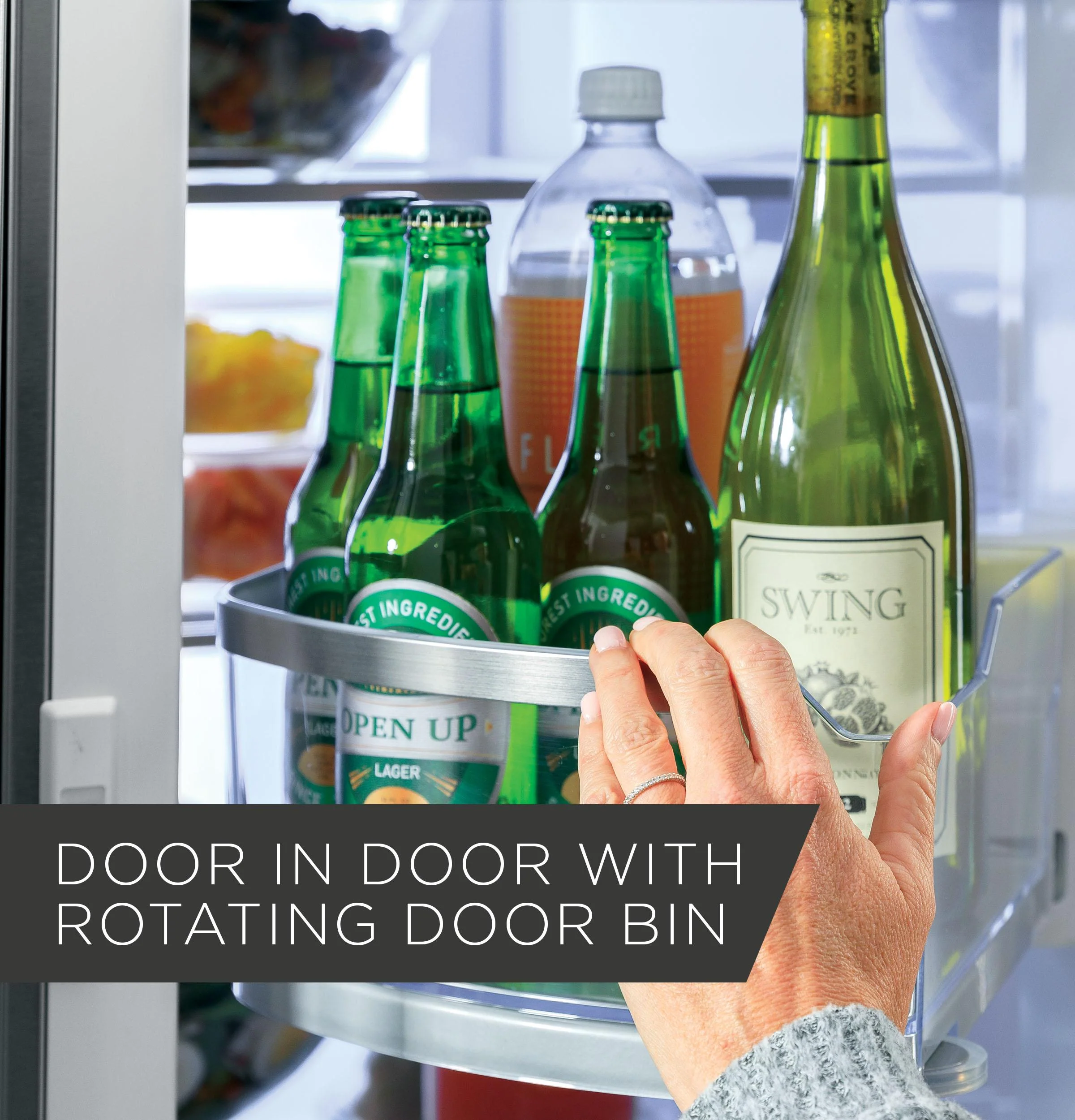 PVD28BYNFS GE Profile™ ENERGY STAR® 27.9 Cu. Ft. Smart Fingerprint Resistant 4-Door French-Door Refrigerator with Door In Door - Image 22