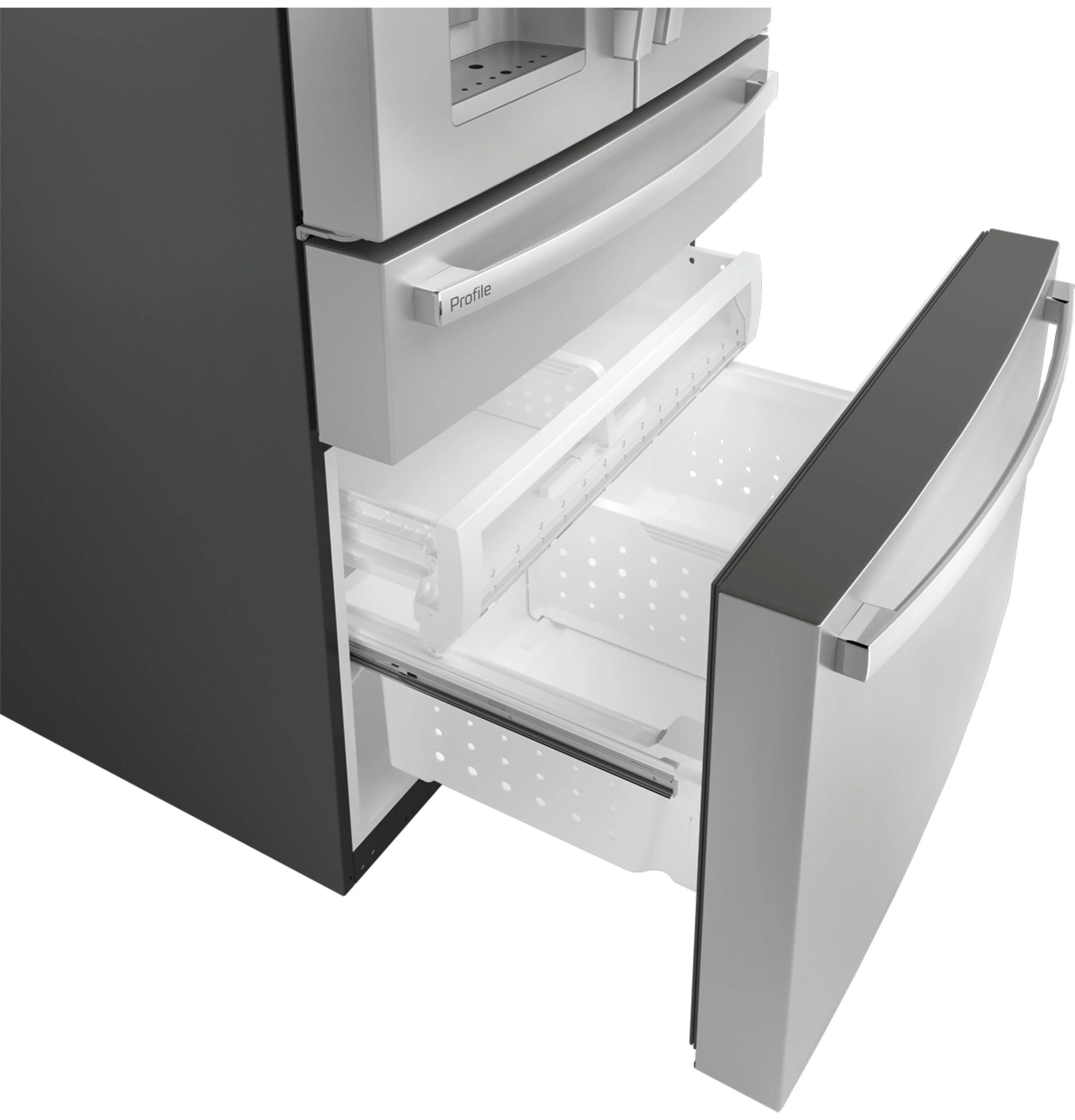 PVD28BYNFS GE Profile™ ENERGY STAR® 27.9 Cu. Ft. Smart Fingerprint Resistant 4-Door French-Door Refrigerator with Door In Door - Image 54