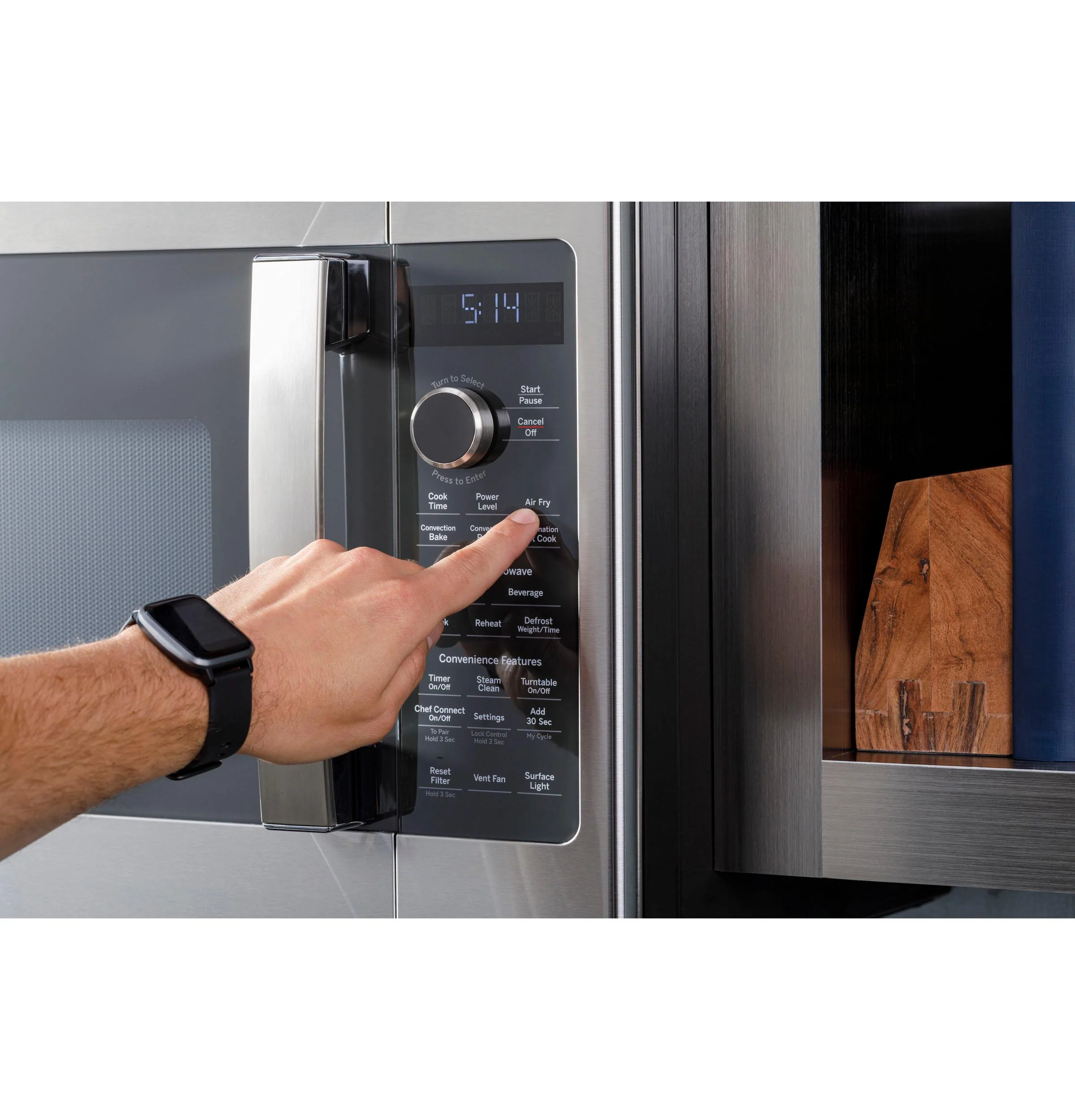 PVM9179SRSS GE Profile™ 1.7 Cu. Ft. Convection Over-the-Range Microwave Oven - Image 5