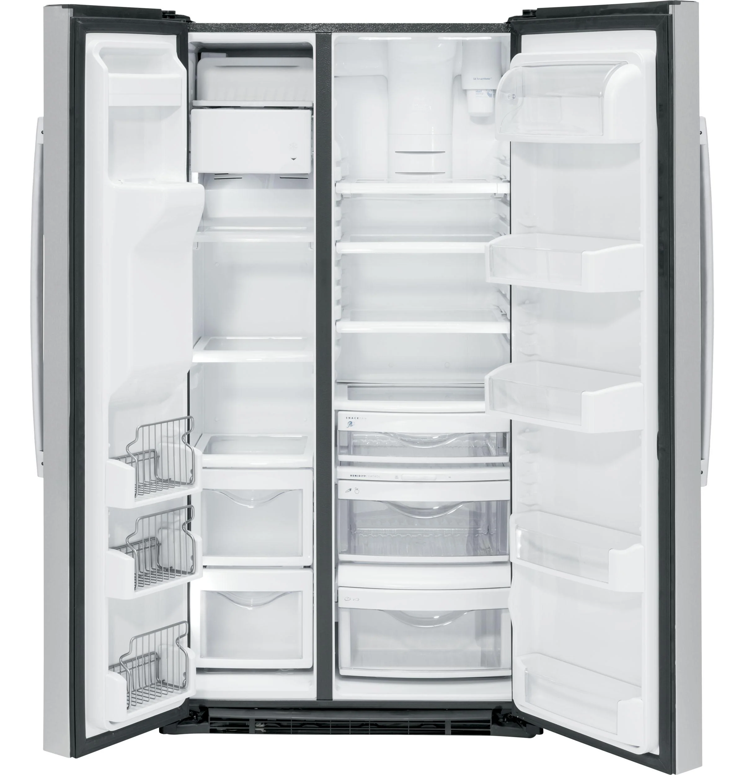 PZS22MYKFS GE Profile™ 21.9 Cu. Ft. Counter-Depth Side-By-Side Refrigerator - Image 3