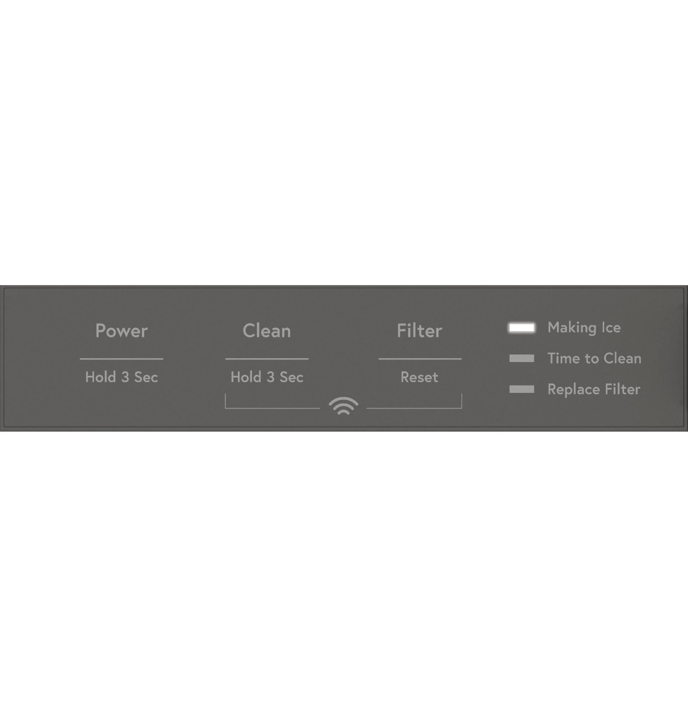 Ge Appliances UNC15NPWII Ice Maker 15-Inch Panel-Ready - Nugget Ice - Image 2
