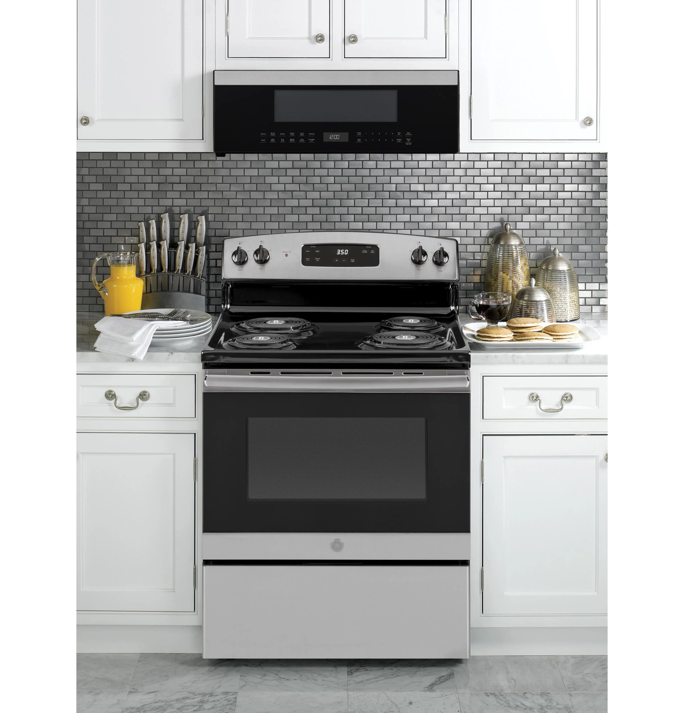 Ge Appliances UVM9125STSS 1.2 Cu. Ft. Over-the-Range Low Profile Sensor Microwave Oven - Image 11