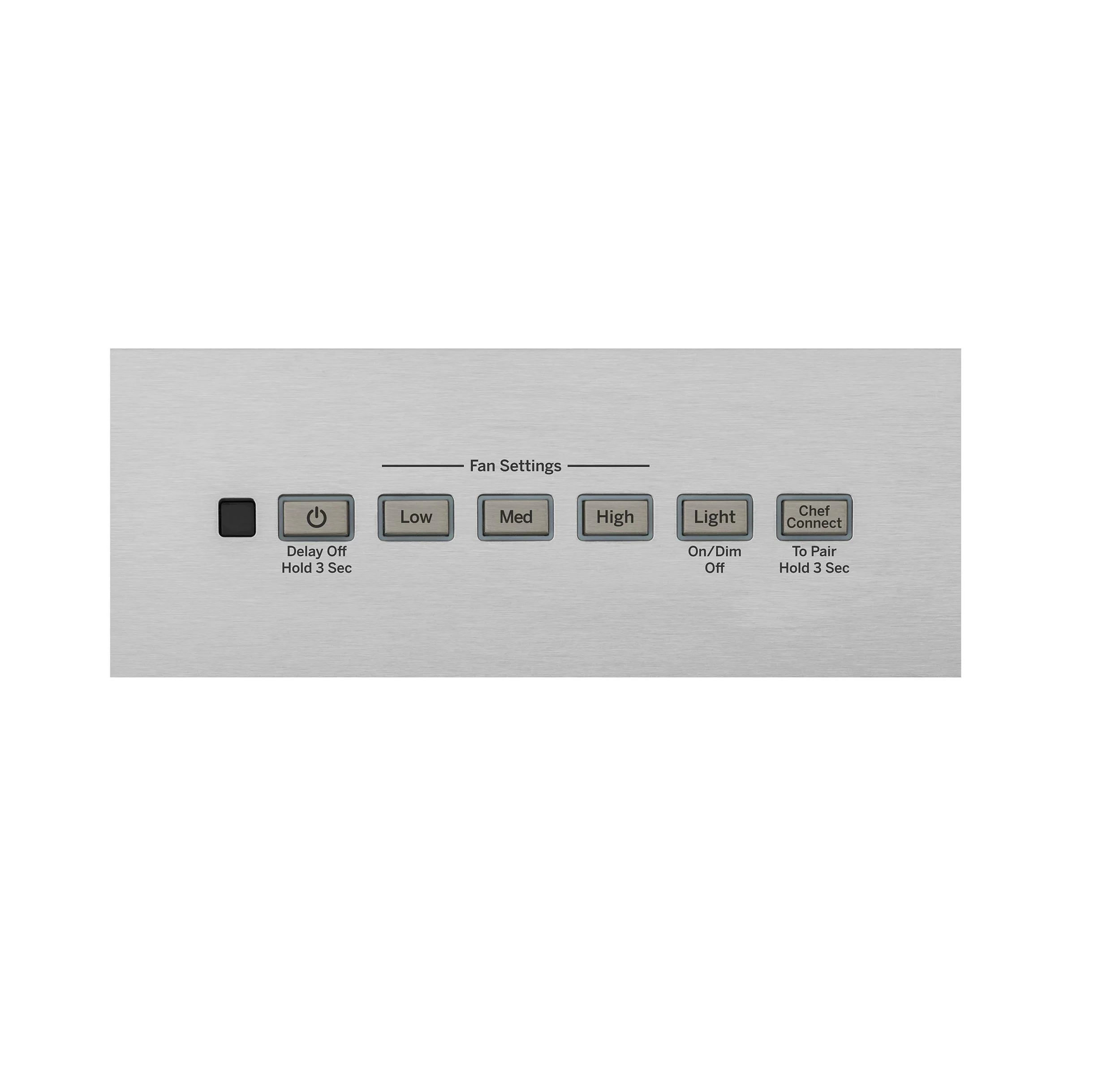 Ge Appliances UVW8301SLSS 30" Designer Wall Mount Hood w/ Dimmable LED Lighting - Image 3