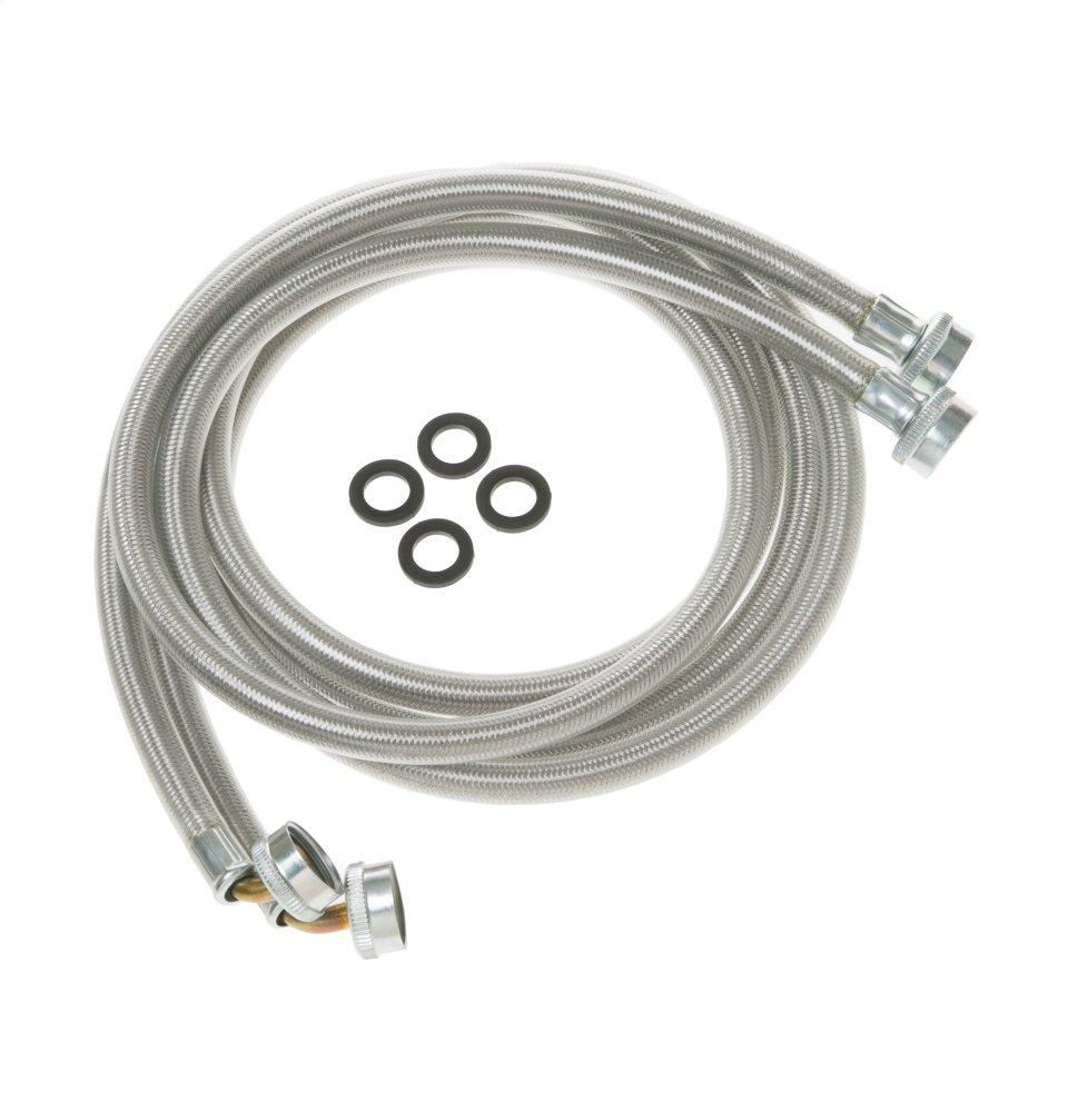 Ge Appliances WX14X10011 Universal 6 ft Washing Machine Hoses w/ 90 Degree Elbow
