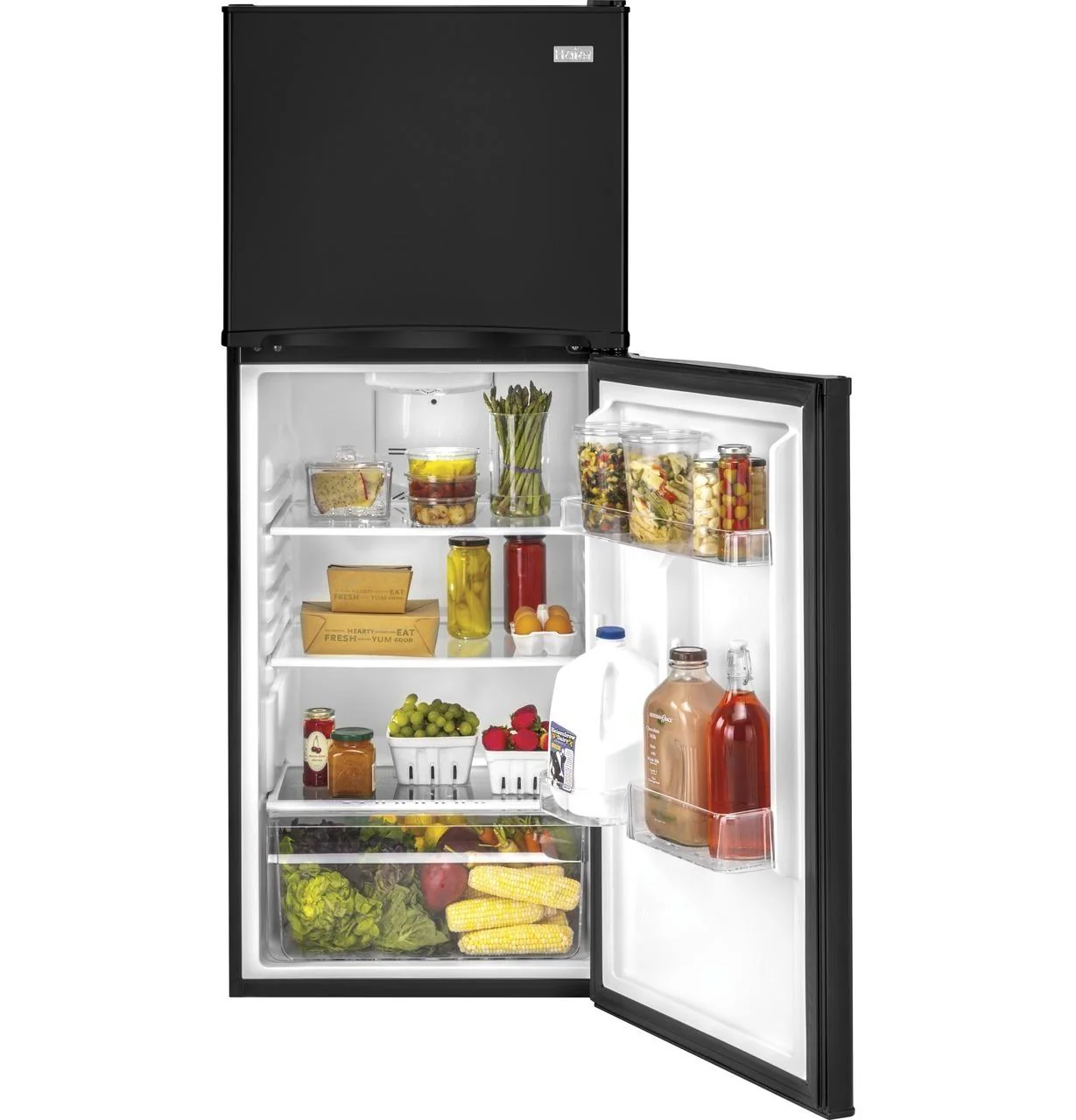 Haier HA10TG21SB 9.8 Cu. Ft. Top Freezer Refrigerator - Image 5