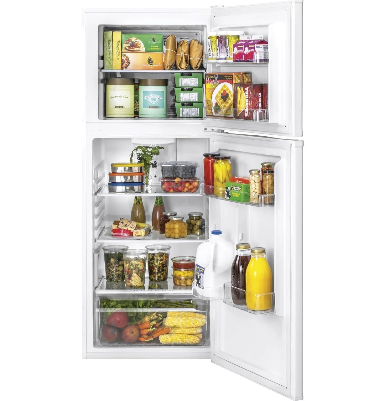 Haier HA10TG21SW 9.8 Cu. Ft. Top Freezer Refrigerator - Image 7