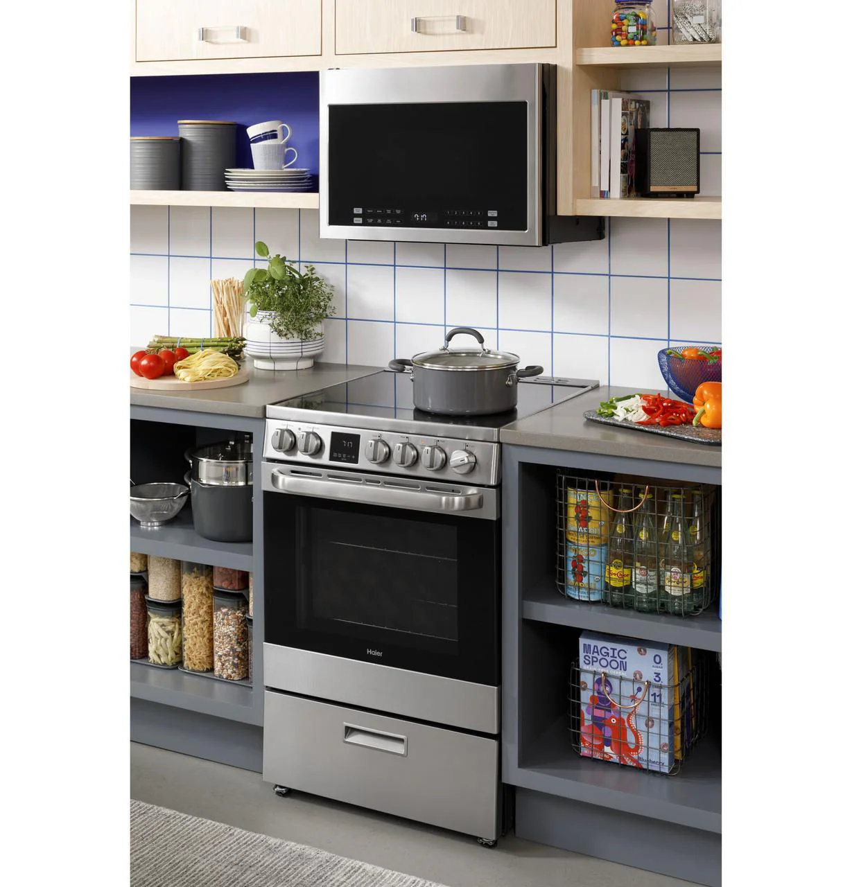 Haier HMV1472BHS 24" 1.4 Cu. Ft. Over-The-Range Microwave Oven - Image 49