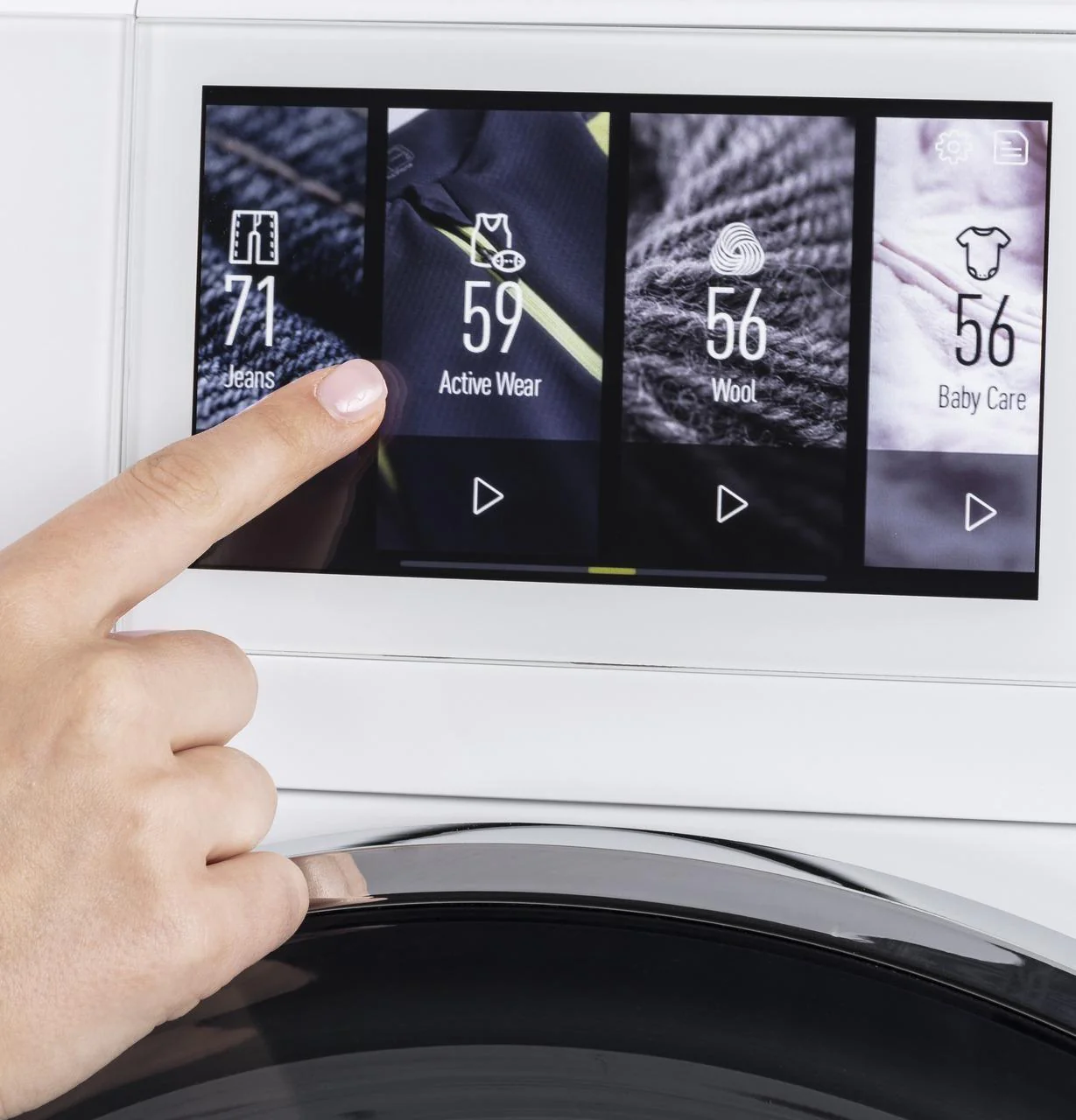 QFW150SSNWW Haier ENERGY STAR® 2.4 Cu. Ft. Smart Frontload Washer - Image 42