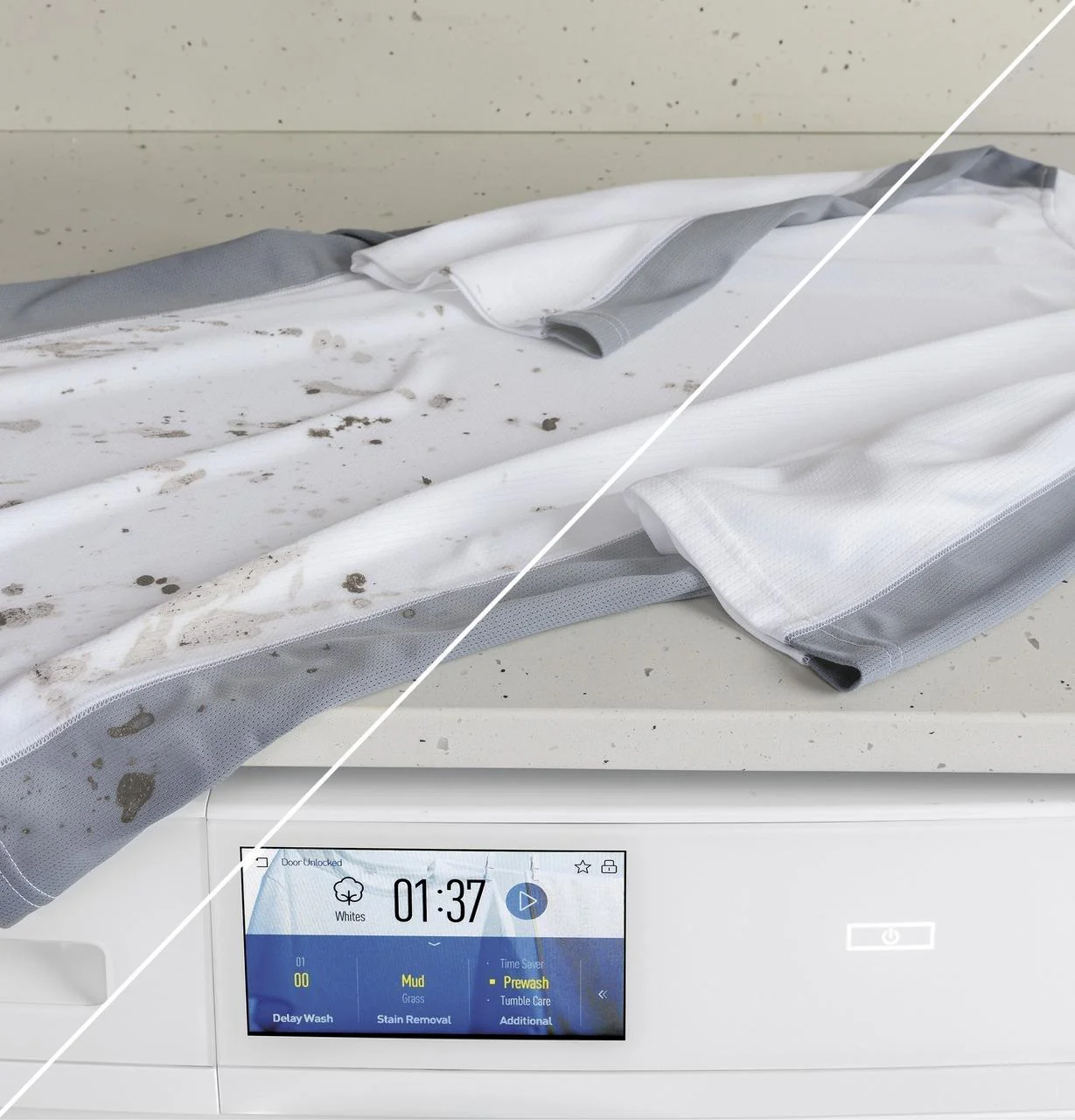 QFW150SSNWW Haier ENERGY STAR® 2.4 Cu. Ft. Smart Frontload Washer - Image 56