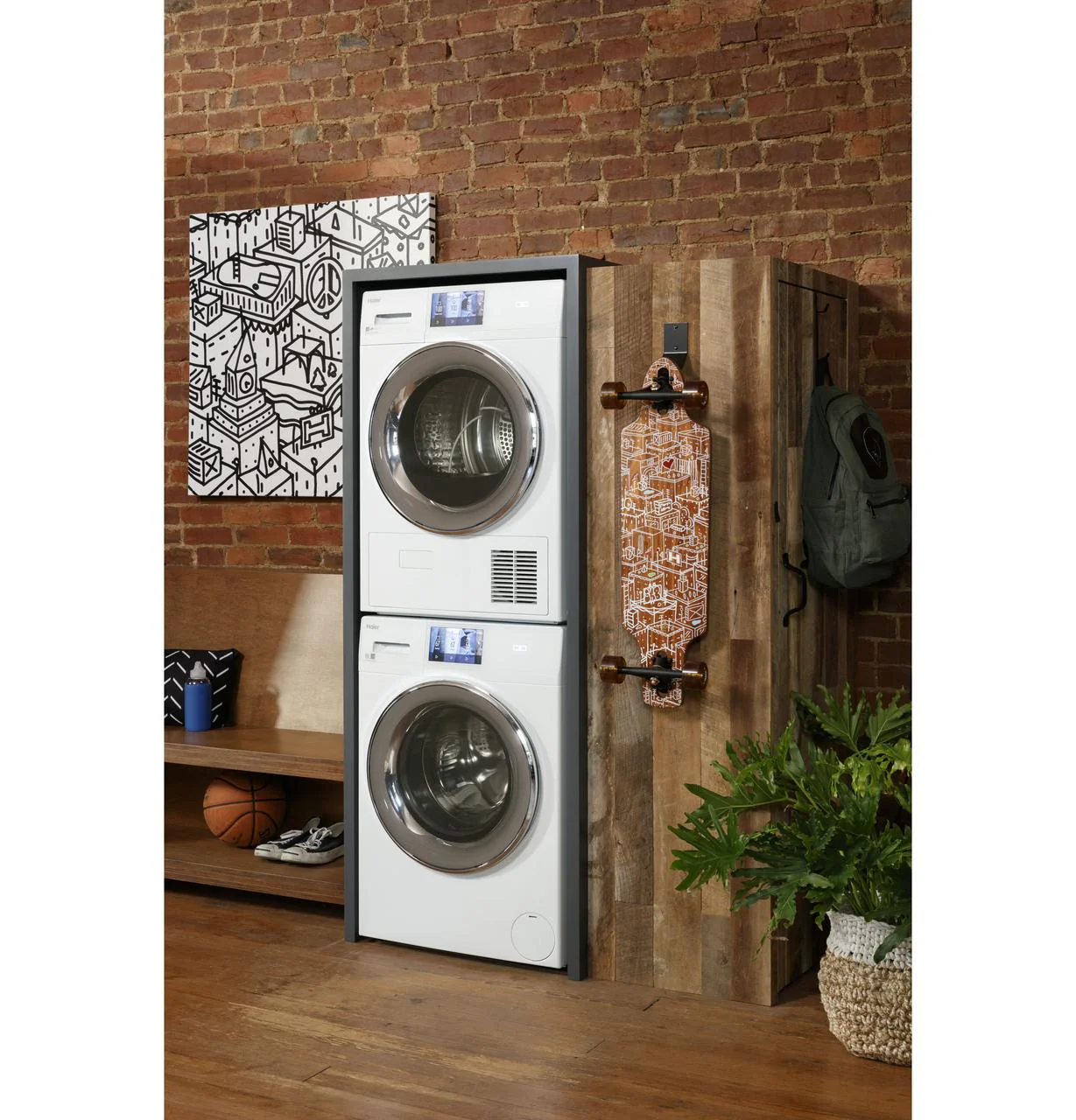 QFW150SSNWW Haier ENERGY STAR® 2.4 Cu. Ft. Smart Frontload Washer - Image 64