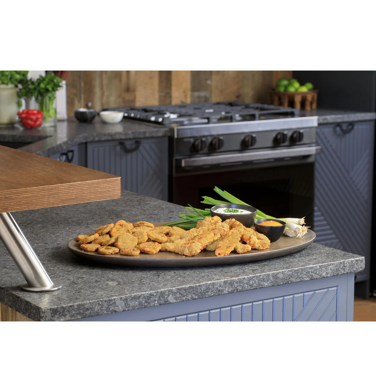 Haier QGSS740BNTS 30" Smart Slide-In Gas Range with Convection - Image 11