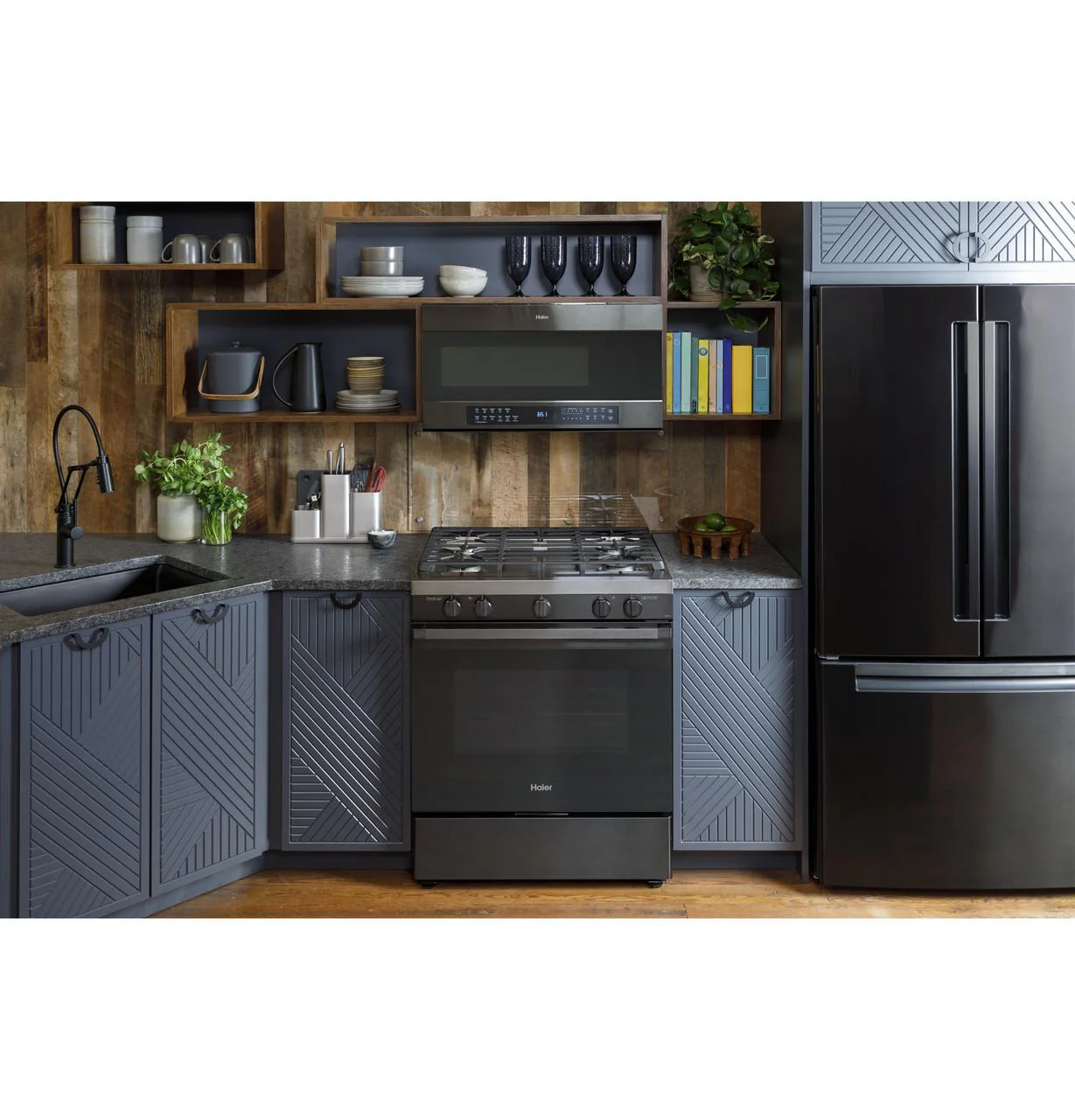 Haier QGSS740BNTS 30" Smart Slide-In Gas Range with Convection - Image 46
