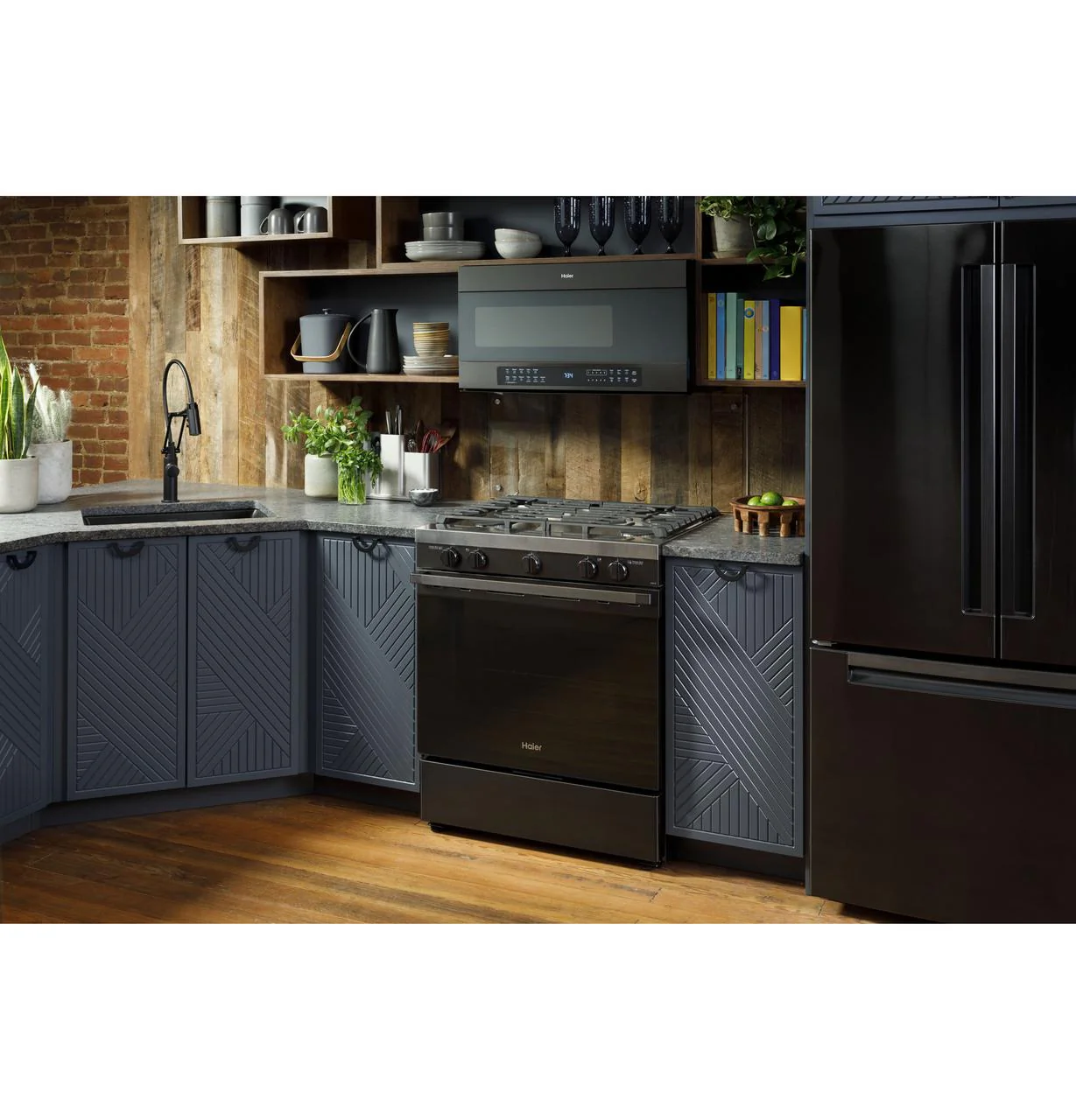 Haier QGSS740BNTS 30" Smart Slide-In Gas Range with Convection - Image 47