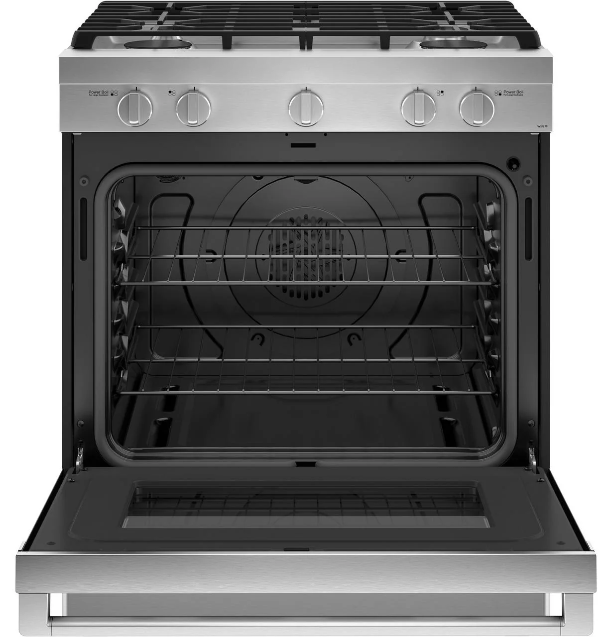 Haier QGSS740RNSS 30" Smart Slide-In Gas Range with Convection - Image 8