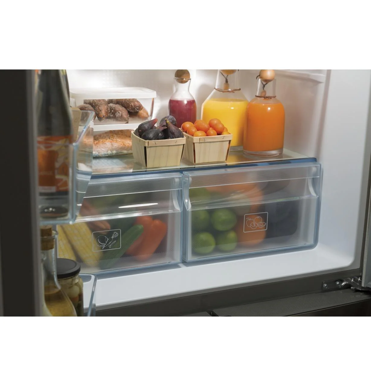 QHE16HYPFS Haier ENERGY STAR® 16.8 Cu. Ft. Quad Door Refrigerator - Image 25