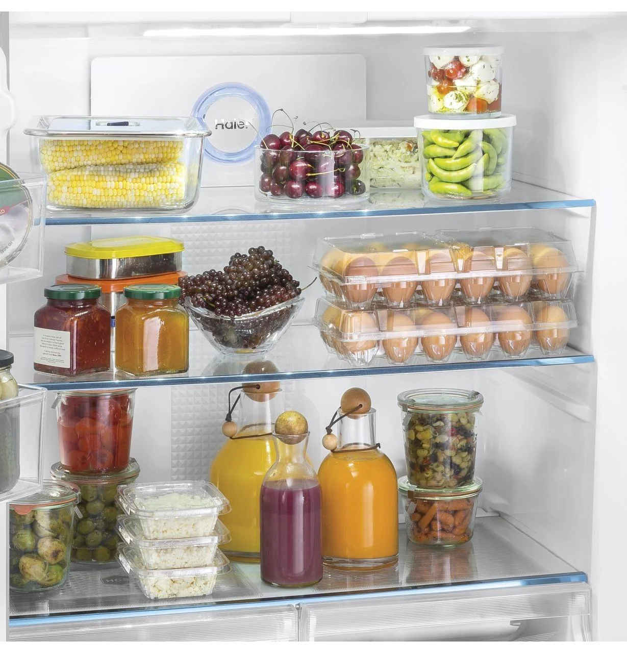 QHE16HYPFS Haier ENERGY STAR® 16.8 Cu. Ft. Quad Door Refrigerator - Image 52