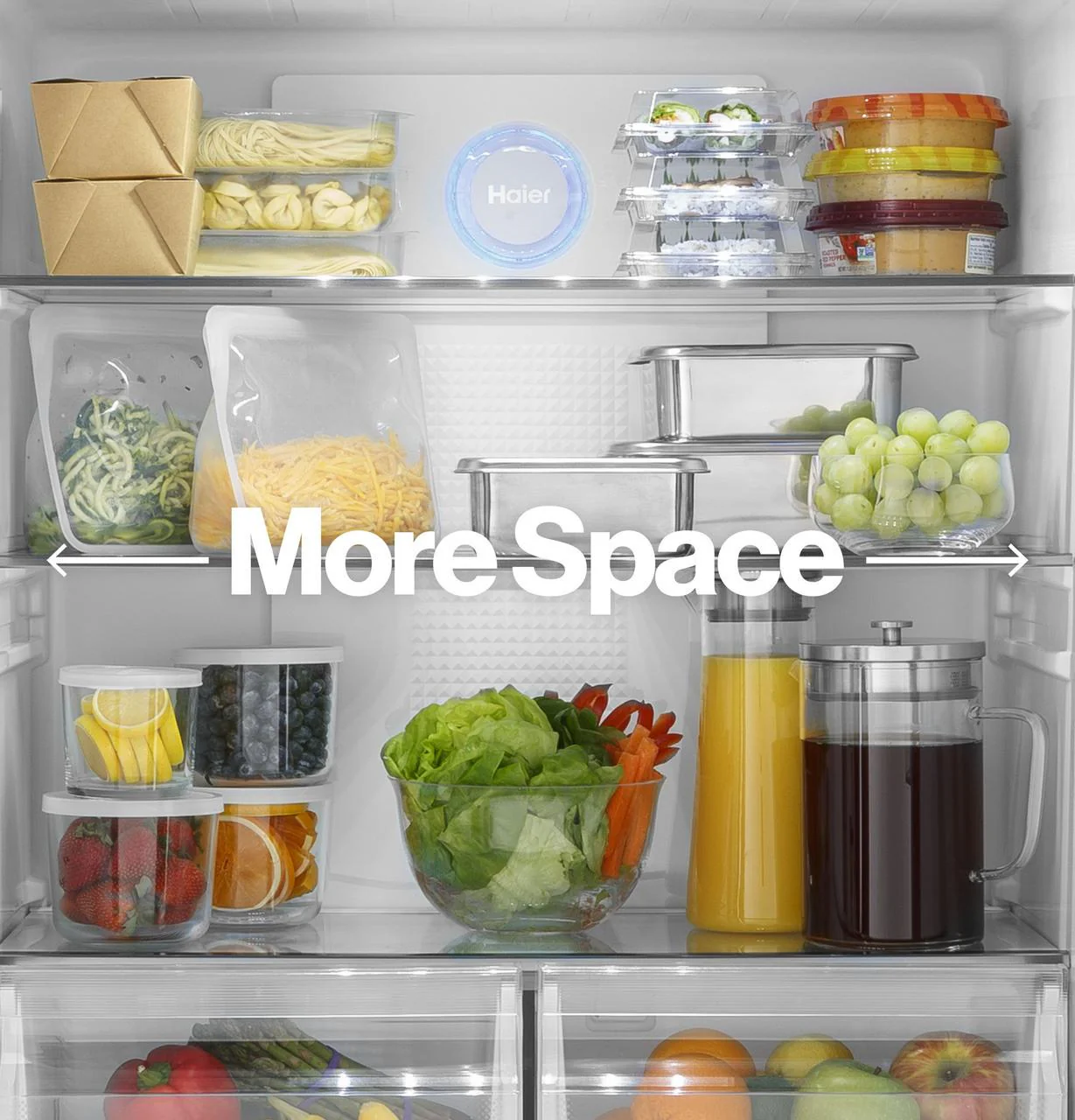 QHE16HYPFS Haier ENERGY STAR® 16.8 Cu. Ft. Quad Door Refrigerator - Image 69
