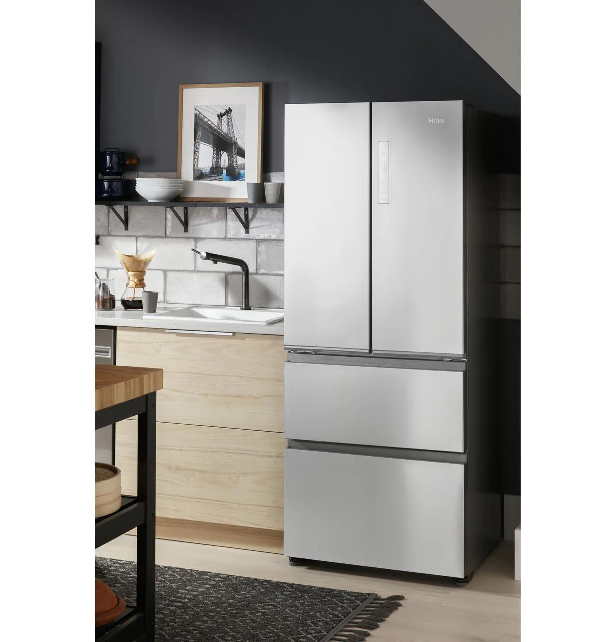 Haier QJS15HYRFS 14.5 Cu. Ft. 4 Door Refrigerator - Image 21