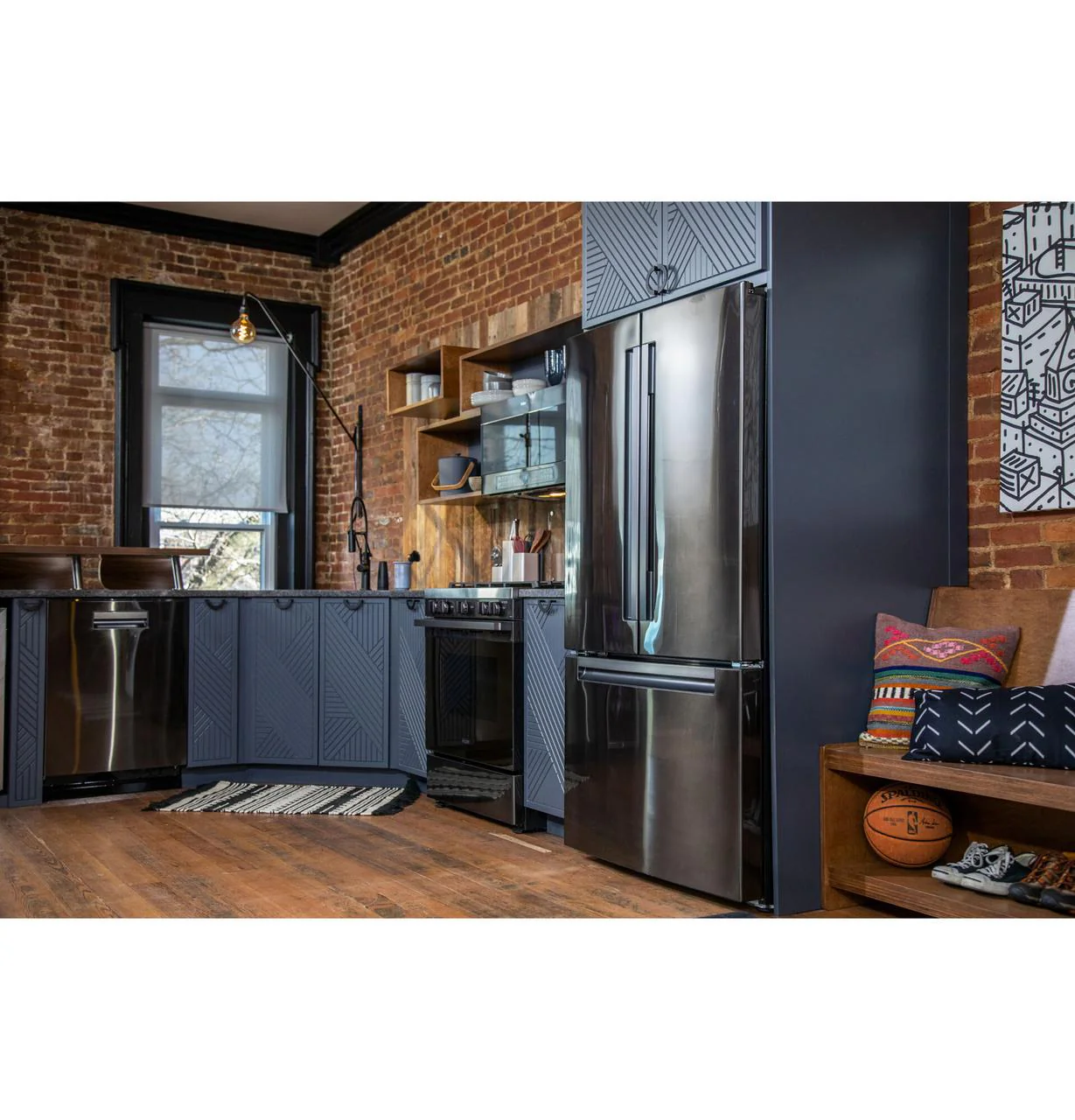 QNE27JBMTS Haier ENERGY STAR® 27.0 Cu. Ft. French-Door Refrigerator - Image 14