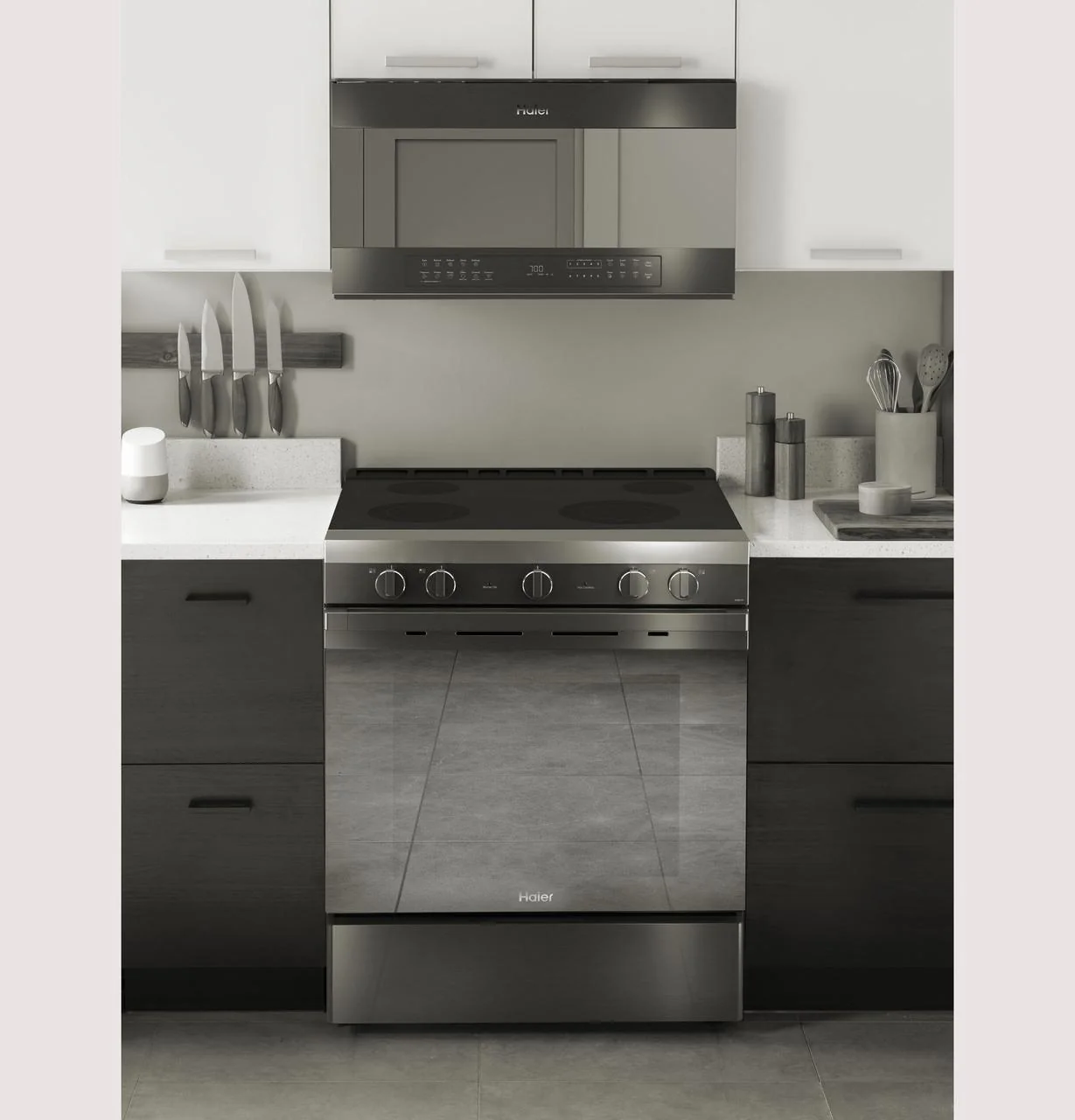 Haier QSS740BNTS 30" Smart Slide-In Electric Range with Convection - Image 42