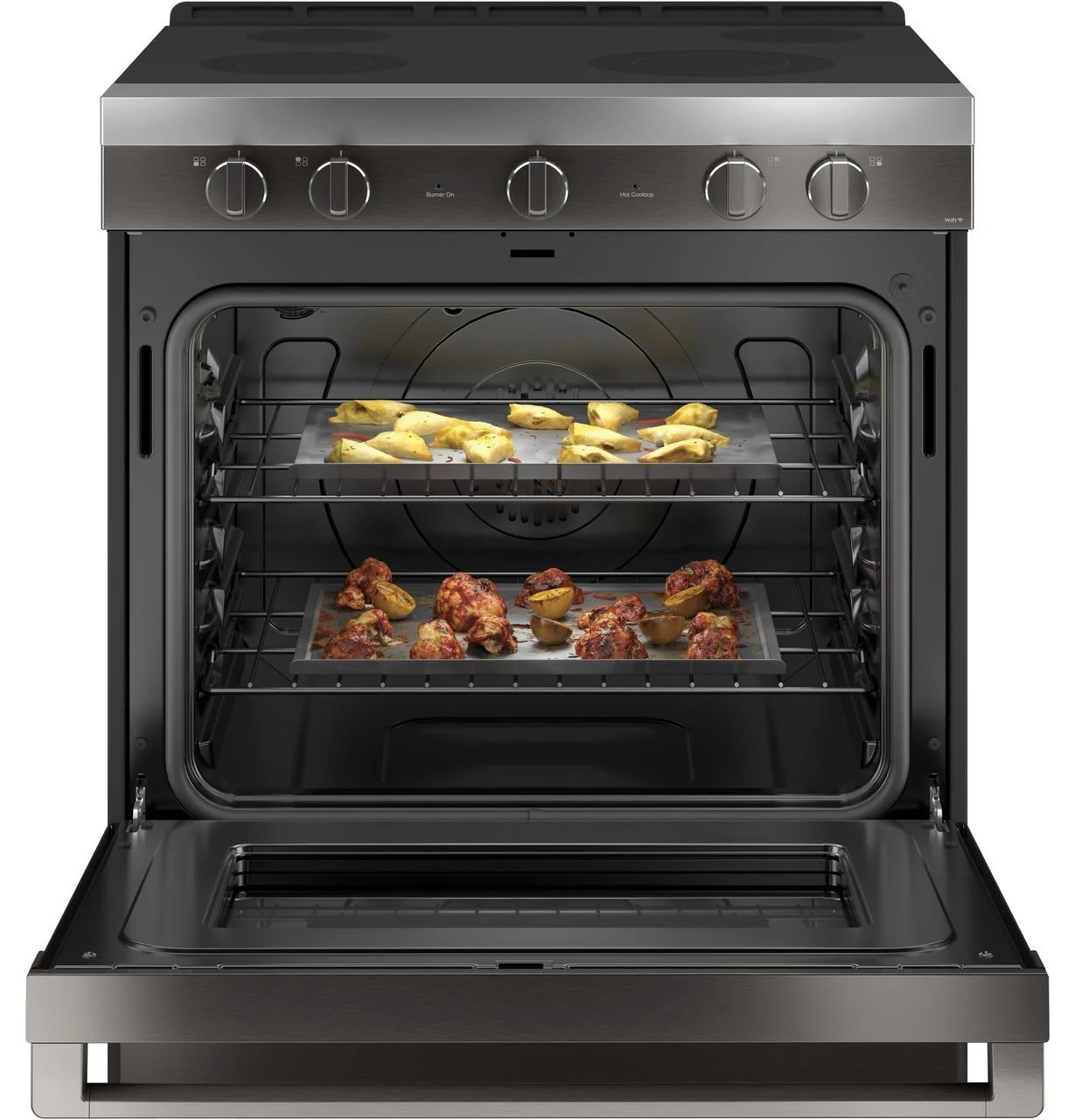 Haier QSS740BNTS 30" Smart Slide-In Electric Range with Convection - Image 8
