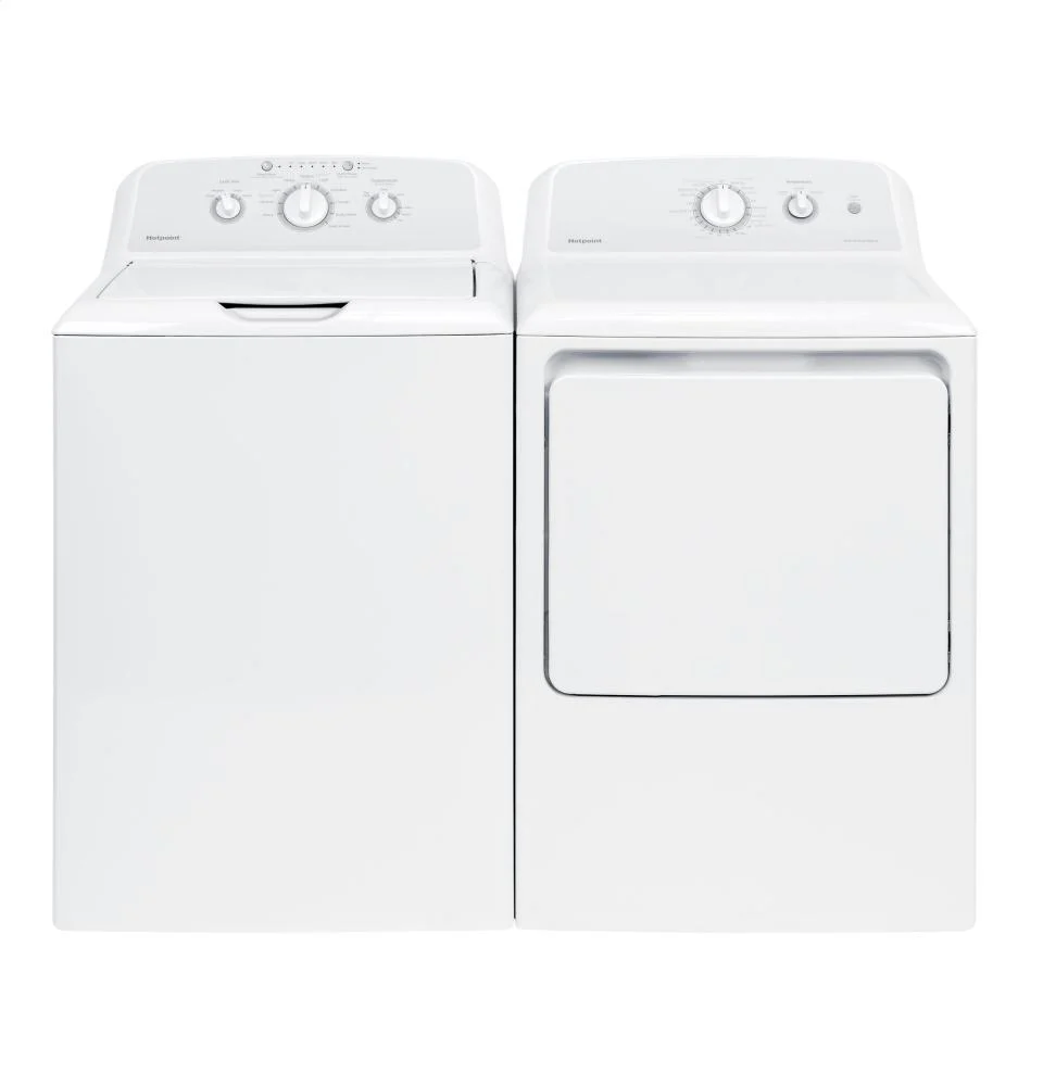Hotpoint® 6.2 cu. ft. Capacity aluminized alloy Gas Dryer - Image 3