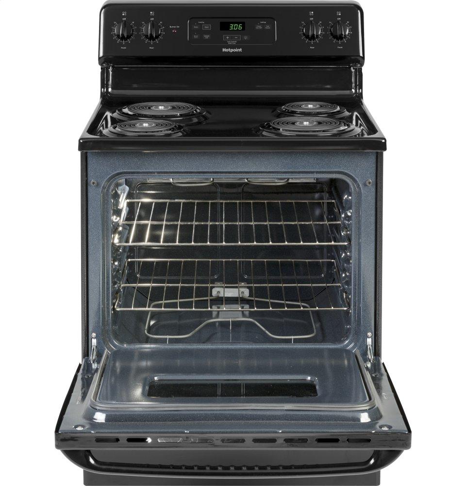 RBS360DMBB Hotpoint® ENERGY STAR® 30" Free-Standing Standard Clean Electric Range - Image 5