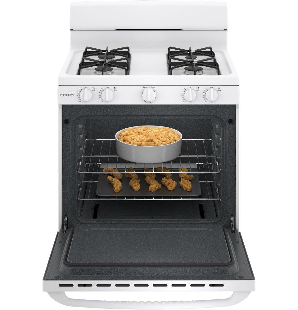 RGBS300DMWW Hotpoint® 30" Free-Standing Gas Range - Image 5