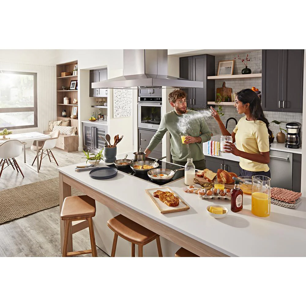 Kitchenaid KBFN502ESS 24.2 Cu. Ft. 42" Width Built-In Stainless French Door Refrigerator with Platinum Interior Design - Image 40