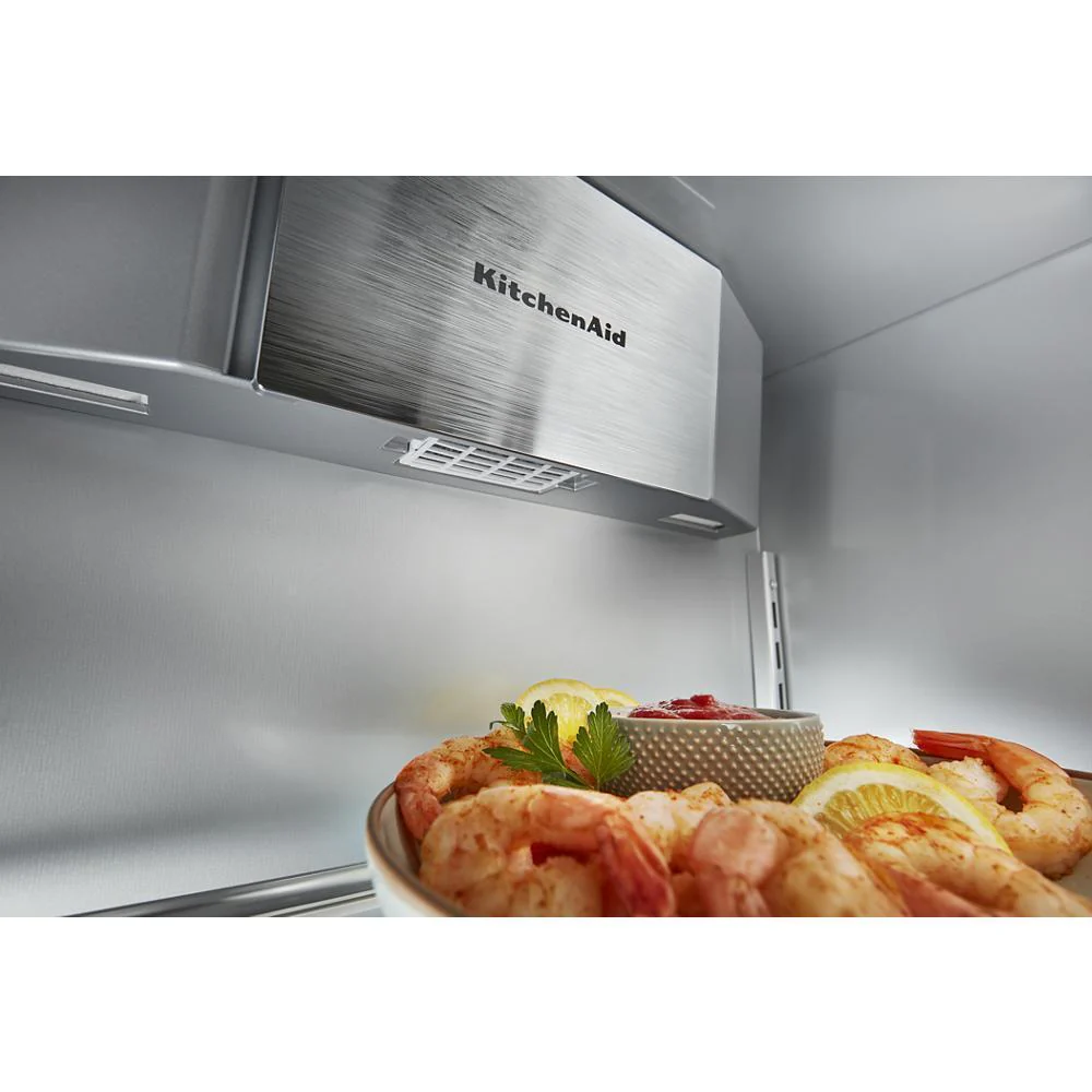 Kitchenaid KBSD708MBS 29.4 Cu. Ft. 48" Built-In Side-by-Side Refrigerator with Ice and Water Dispenser - Image 14