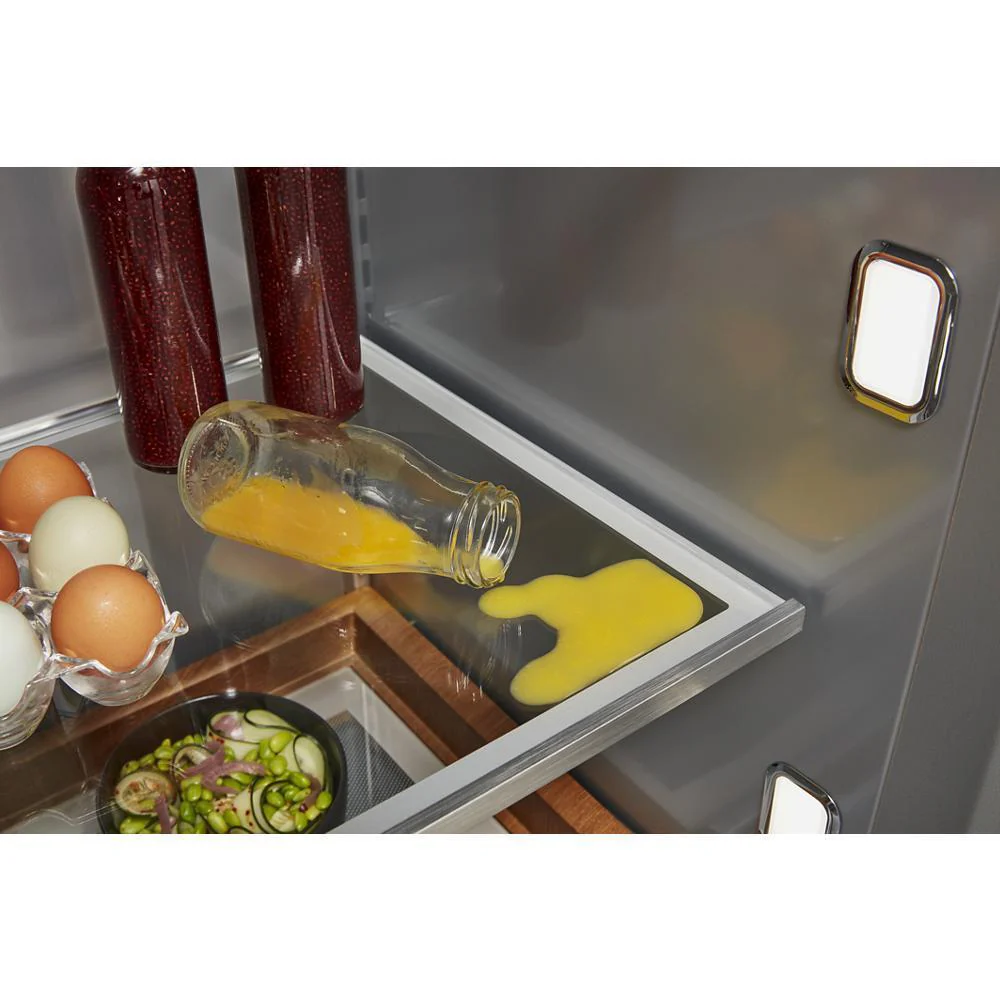 Kitchenaid KBSD708MPS 29.4 Cu. Ft. 48" Built-In Side-by-Side Refrigerator with Ice and Water Dispenser - Image 9