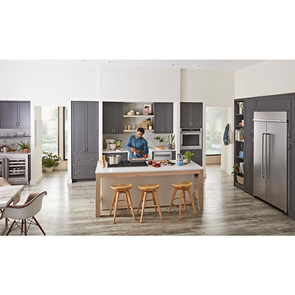 Kitchenaid KBSN702MPS 25.5 Cu Ft. 42" Built-In Side-by-Side Refrigerator with PrintShield™ Finish - Image 17