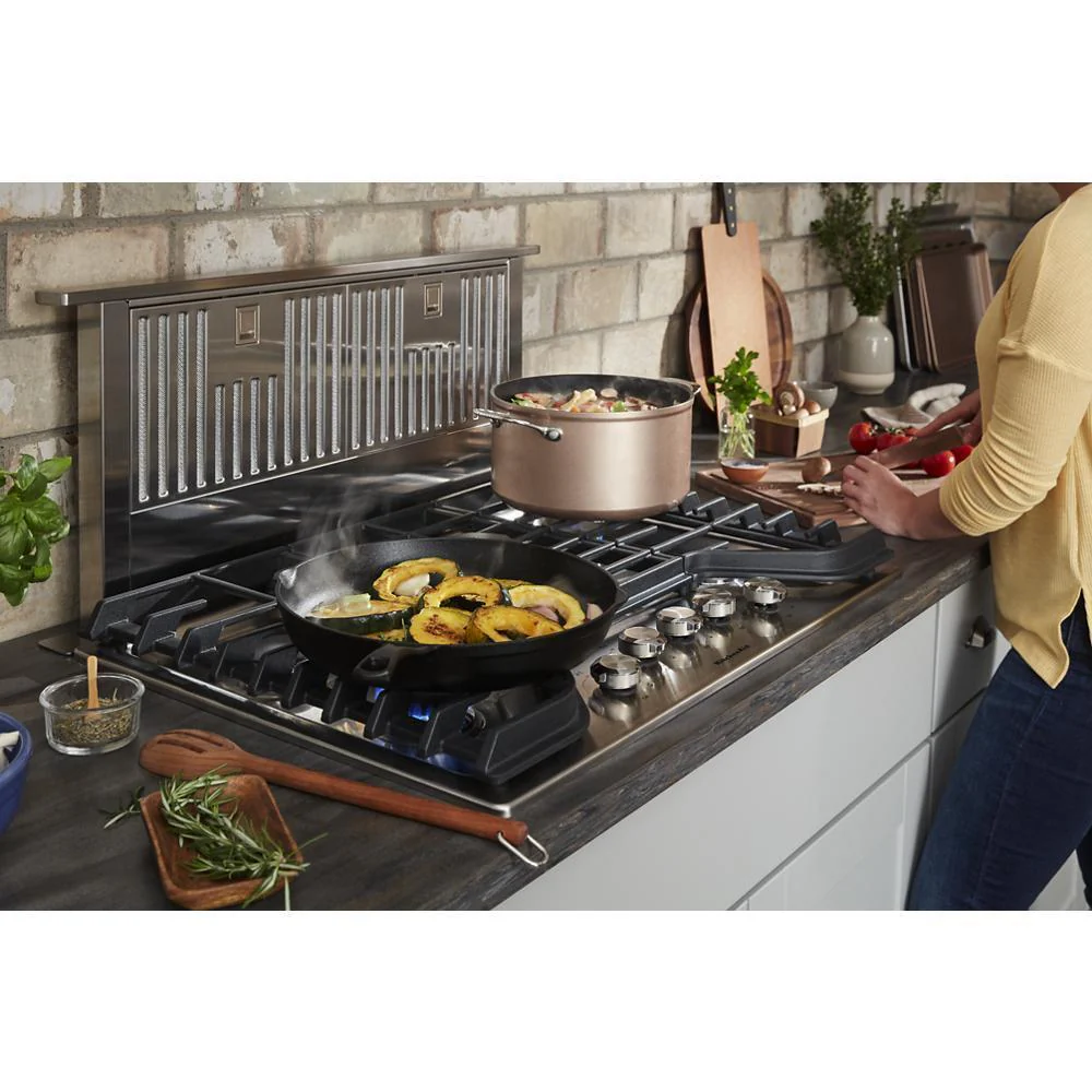 Kitchenaid KCGS350ESS 30" 5-Burner Gas Cooktop - Image 13