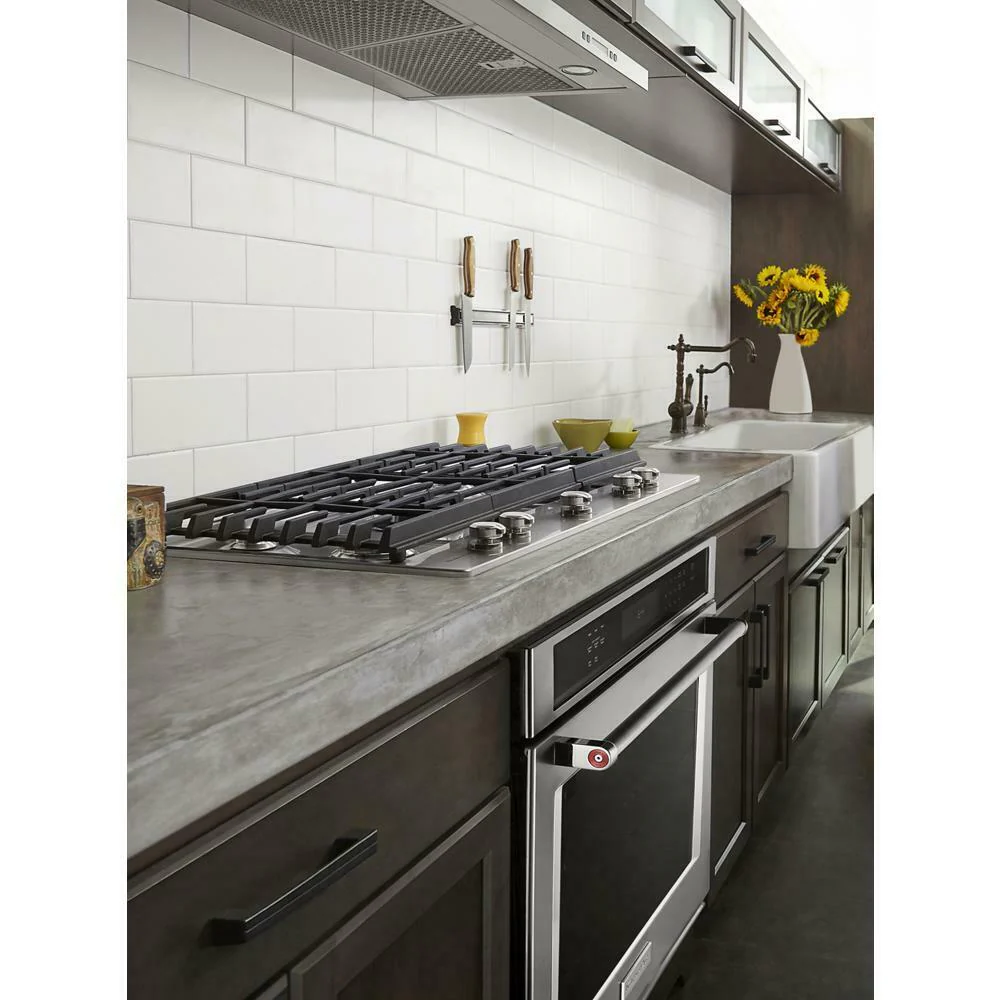 Kitchenaid KCGS950ESS 30" 5-Burner Gas Cooktop with Griddle - Image 2