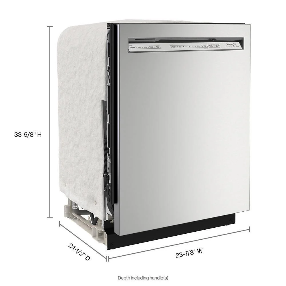 Kitchenaid KDFE104KPS Two-Rack Dishwasher with 30+ Total Wash Jets, 47 dBA - Image 7