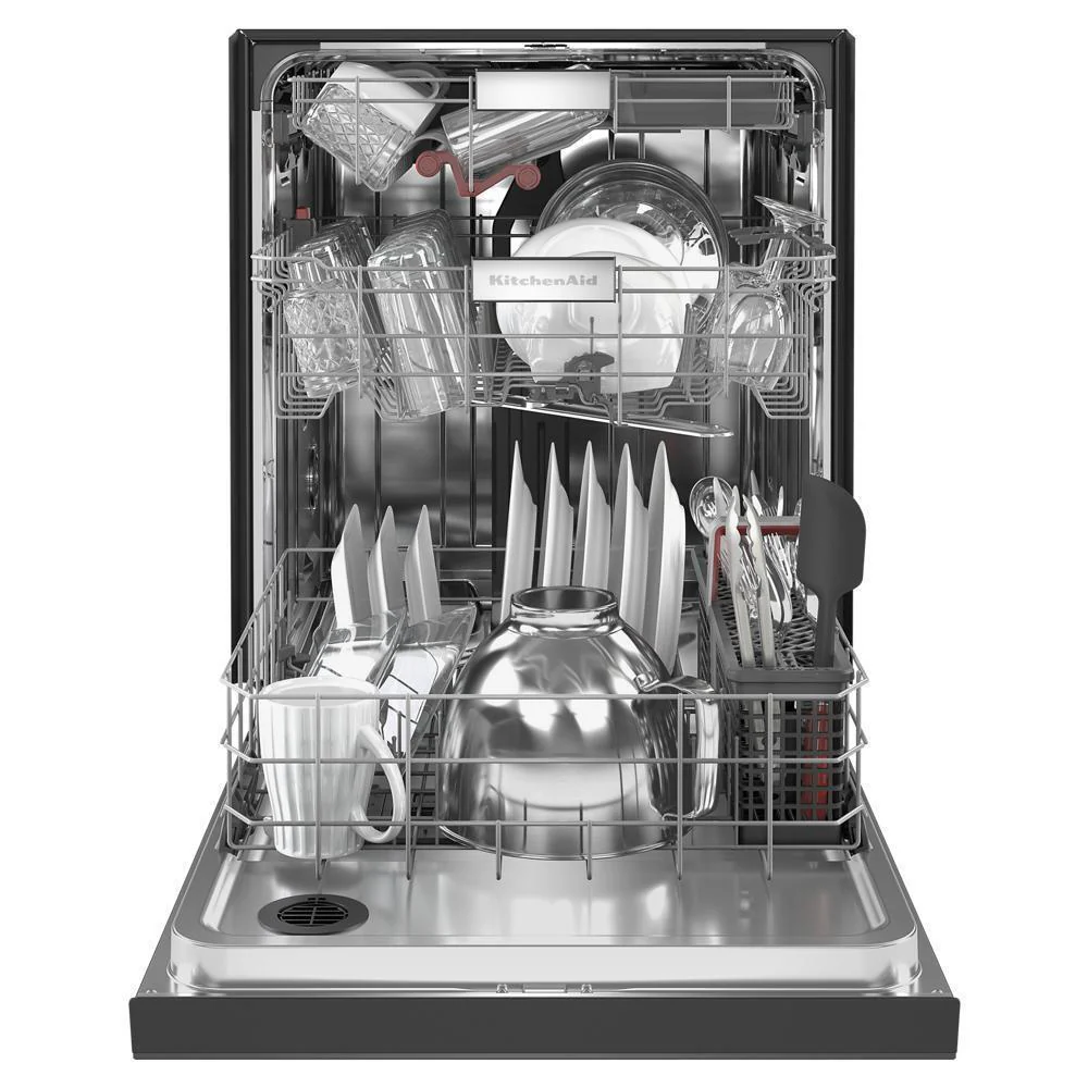 Kitchenaid KDFM404KBS 360(degree) Max Jets™ Third Rack Dishwasher with 50+ Total Wash Jets, 44 dBA - Image 18