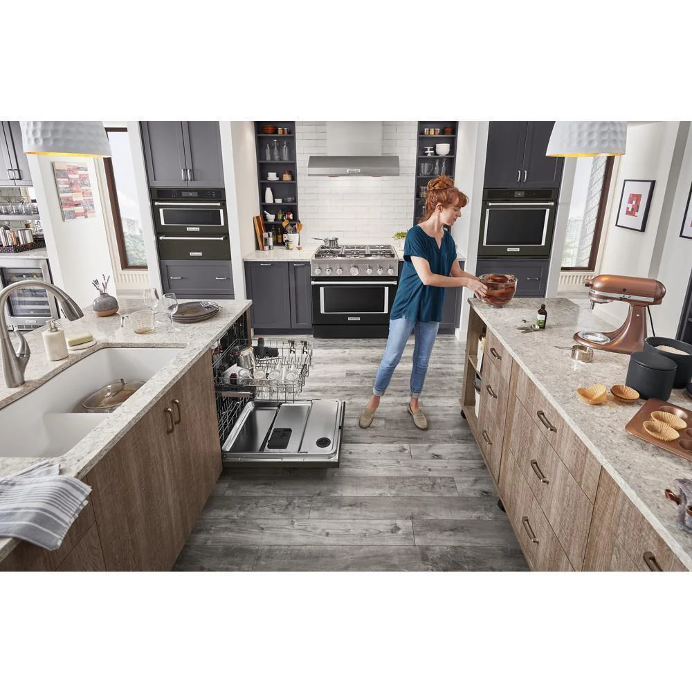 Kitchenaid KDFM404KBS 360(degree) Max Jets™ Third Rack Dishwasher with 50+ Total Wash Jets, 44 dBA - Image 23