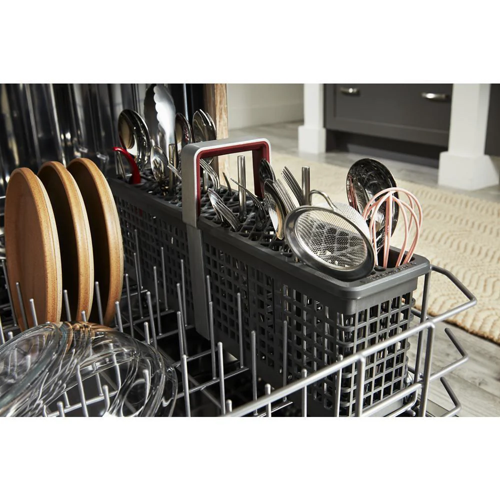 Kitchenaid KDFS224SWH Third Level Utensil Rack Dishwasher with 30+ Total Wash Jets 47 dBA - Image 6