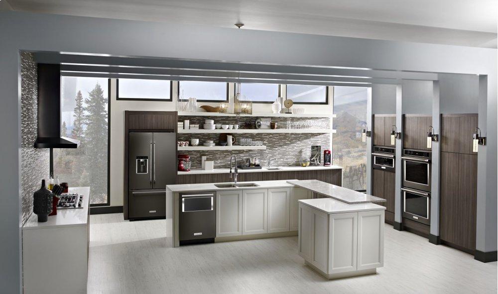Kitchenaid KDTM804EBS 44 dBA Dishwasher with Window and Lighted Interior - Black Stainless Steel with PrintShield™ Finish - Image 4