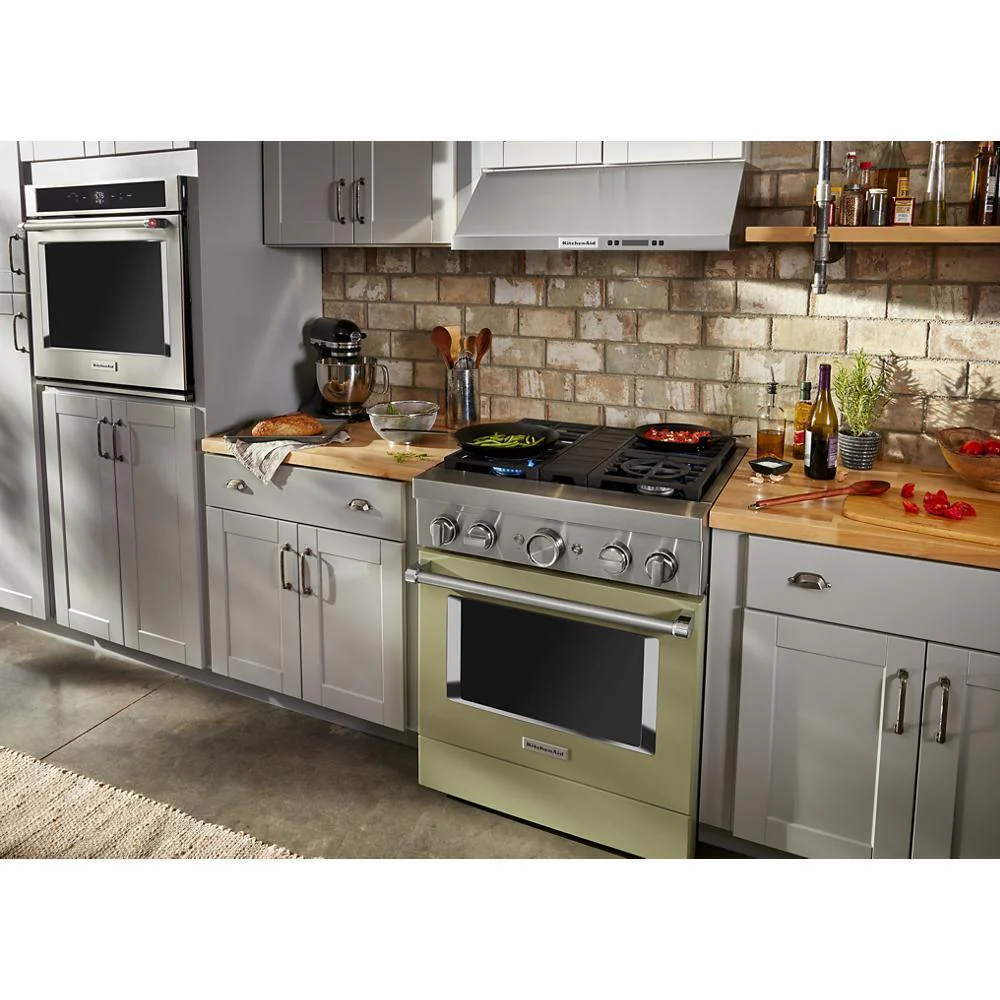 KFDC500JAV KitchenAid® 30'' Smart Commercial-Style Dual Fuel Range with 4 Burners - Image 10