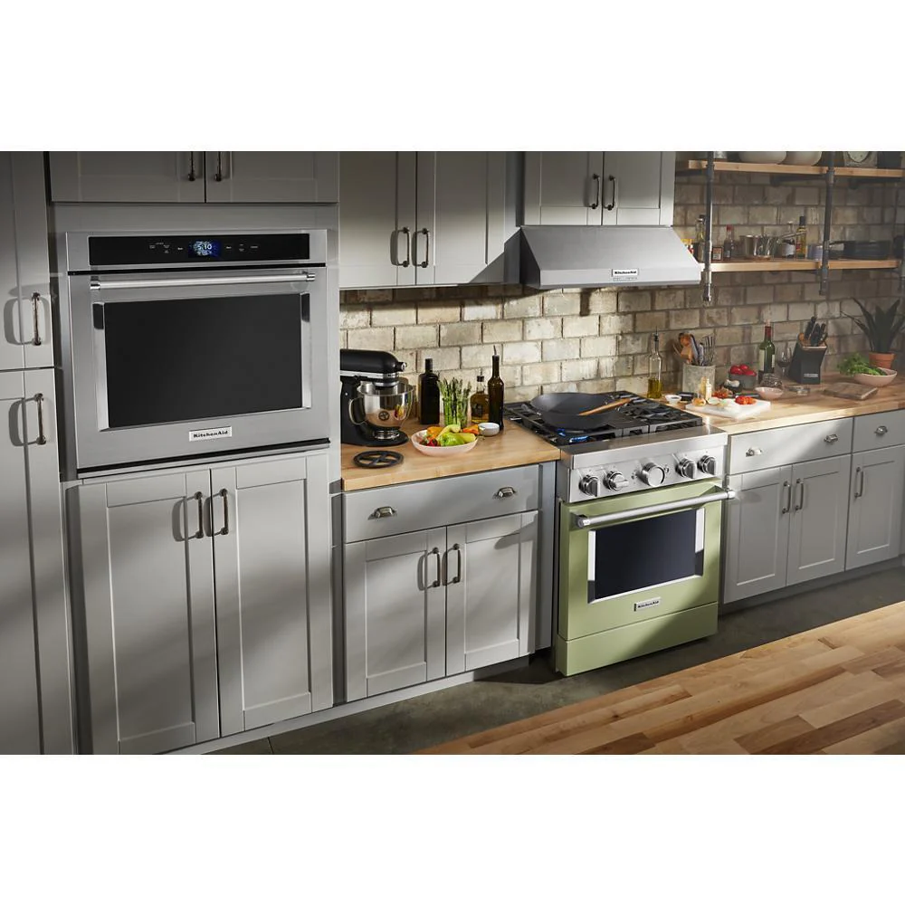 KFDC500JAV KitchenAid® 30'' Smart Commercial-Style Dual Fuel Range with 4 Burners - Image 13