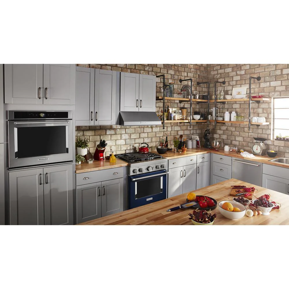 KFDC500JIB KitchenAid® 30'' Smart Commercial-Style Dual Fuel Range with 4 Burners - Image 16