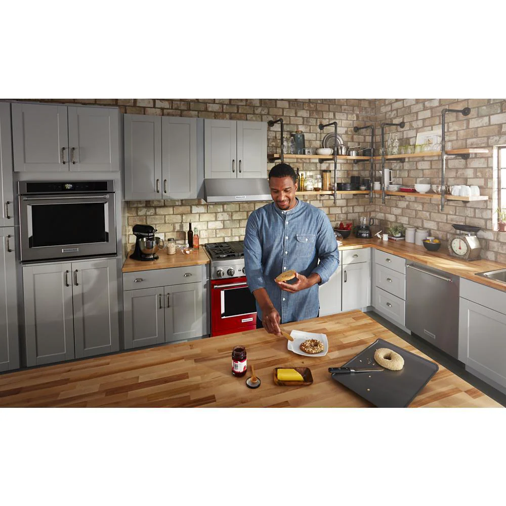 KFDC500JPA KitchenAid® 30'' Smart Commercial-Style Dual Fuel Range with 4 Burners - Image 18