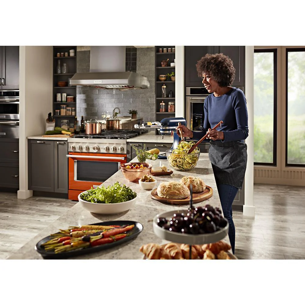 KFDC506JSC KitchenAid® 36'' Smart Commercial-Style Dual Fuel Range with 6 Burners - Image 13