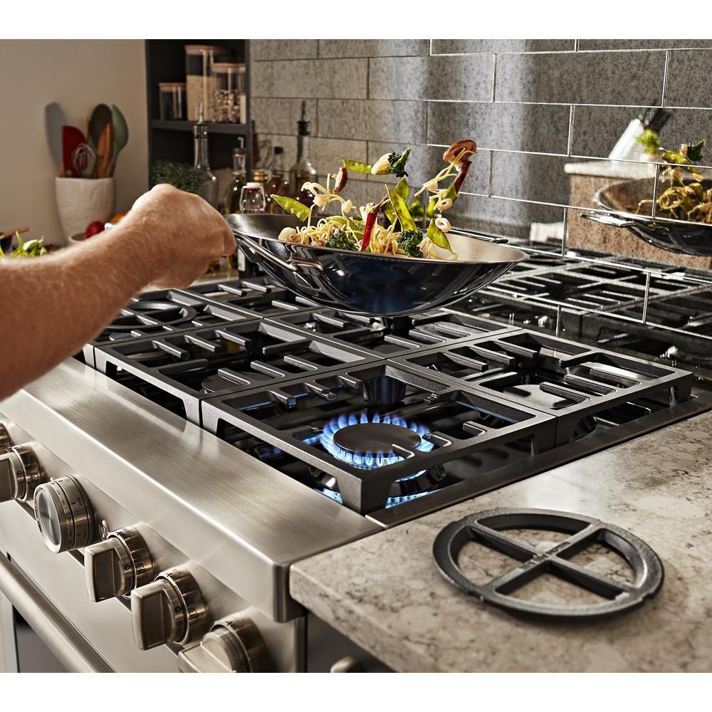 KFDC506JSS KitchenAid® 36'' Smart Commercial-Style Dual Fuel Range with 6 Burners - Image 14